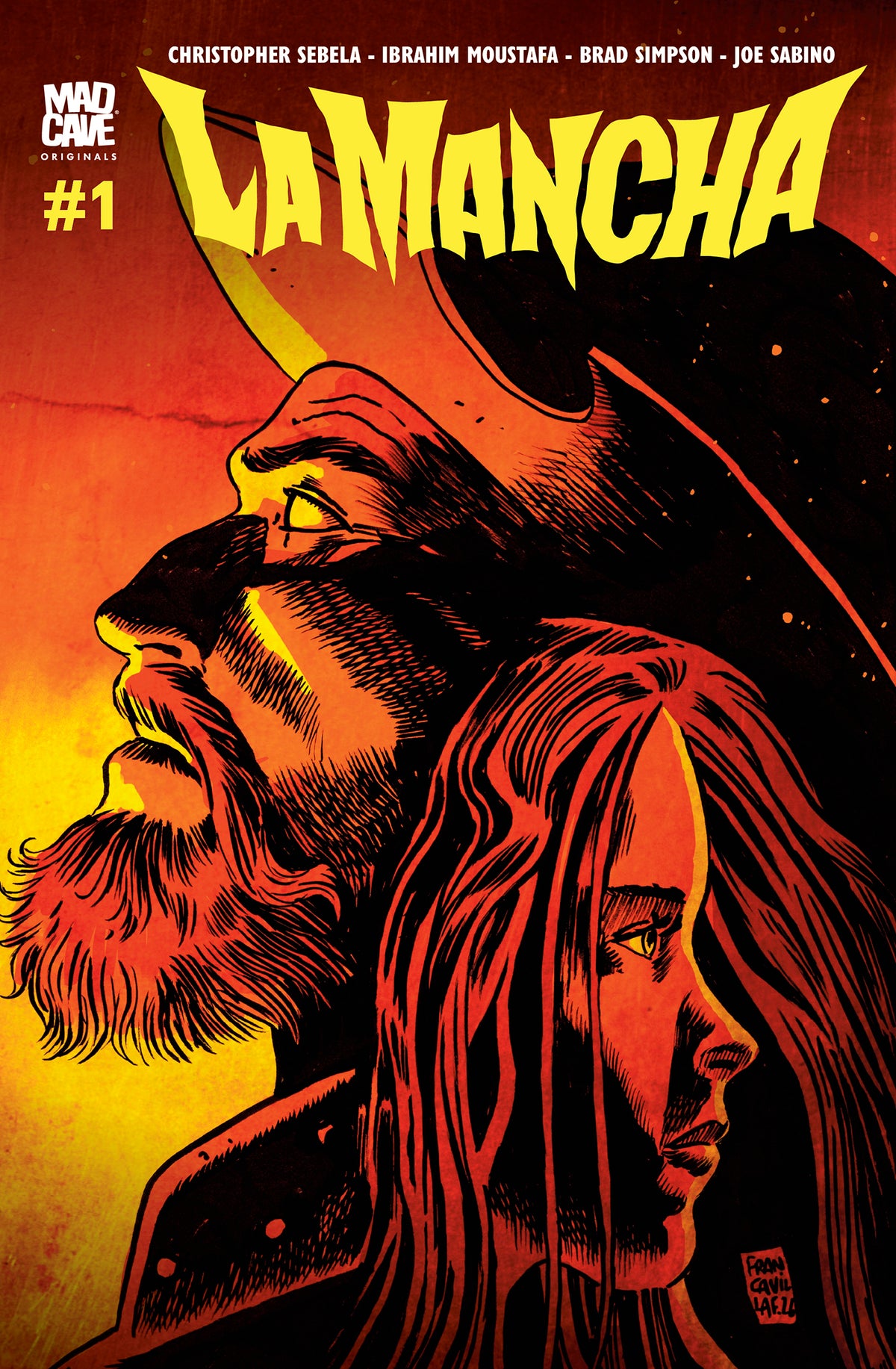 LA MANCHA #1 (OF 6) Cover D FRANCESCO FRANCAVILLA VAR comic book cover