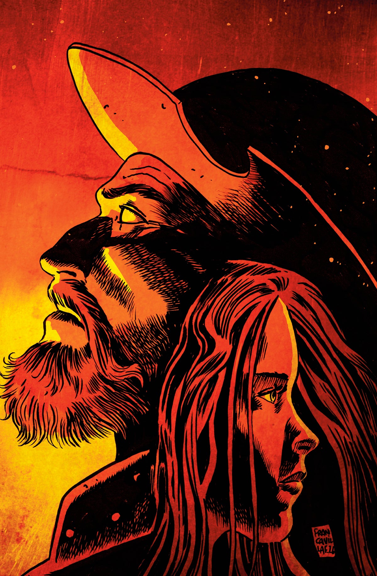 LA MANCHA #1 (OF 6) Cover E FRANCESCO FRANCAVILLA VIRGIN VAR comic book cover