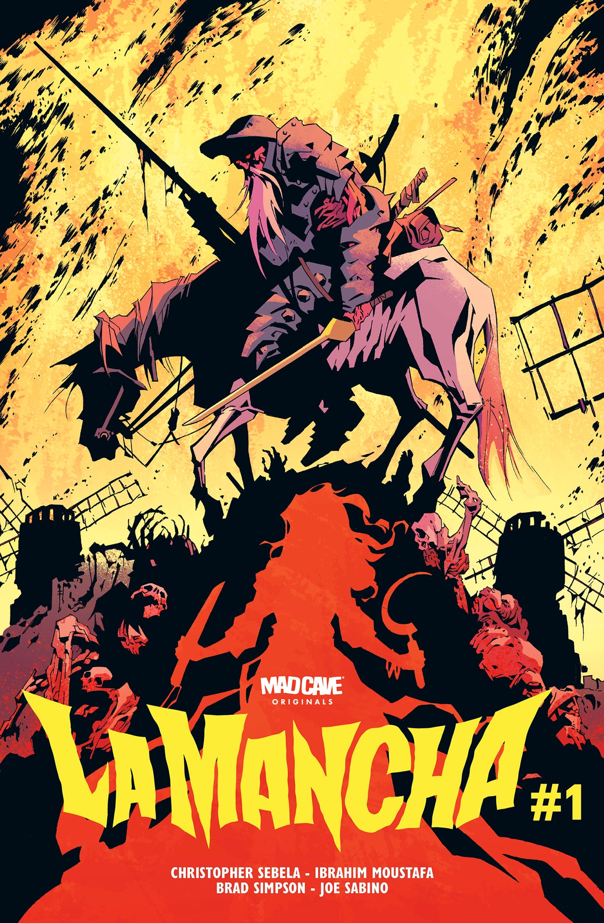 LA MANCHA #1 (OF 6) Cover F PHIL HESTER FOIL VAR comic book cover