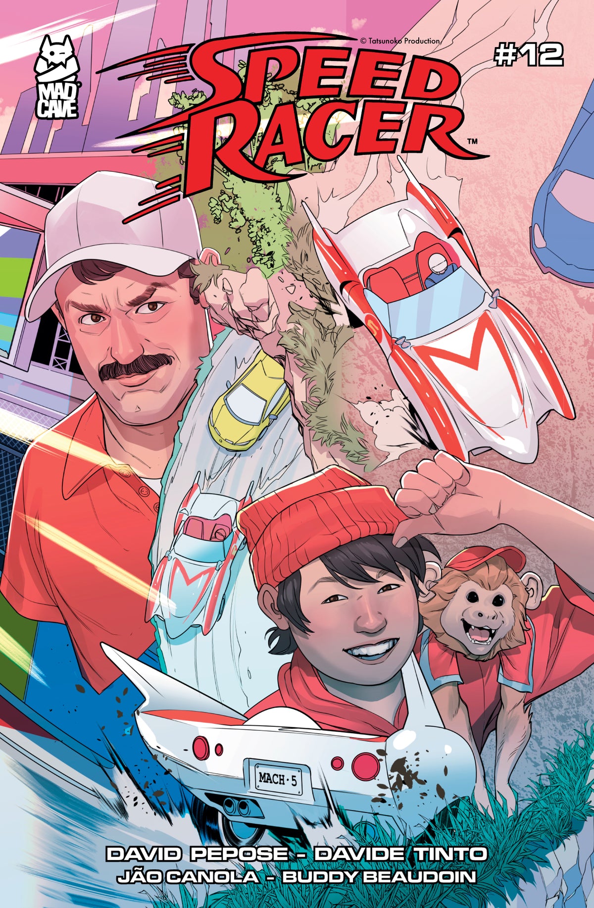 SPEED RACER #12 Cover B RACHAEL STOTT VAR comic book cover