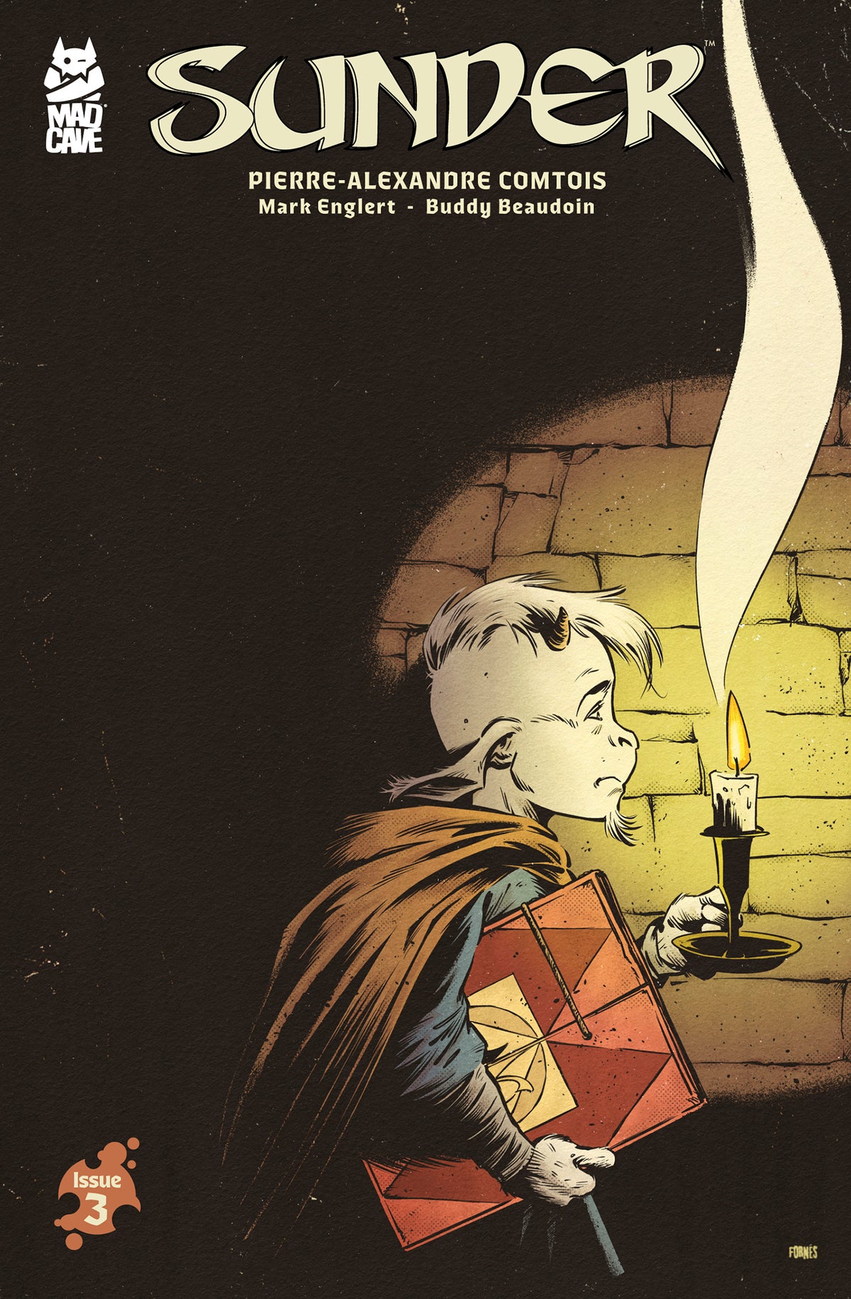 SUNDER #3 Cover B JORGE FORNES VAR comic book cover