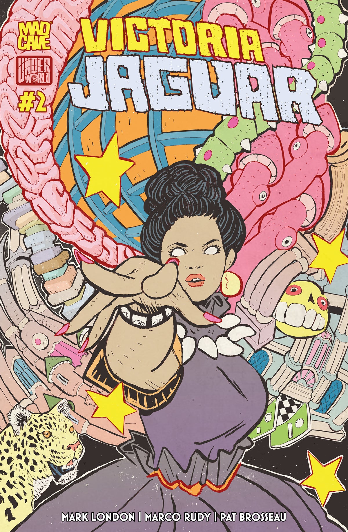 VICTORIA JAGUAR #2 (OF 5) Cover B JAMES EDWARD CLARKE VAR comic book cover