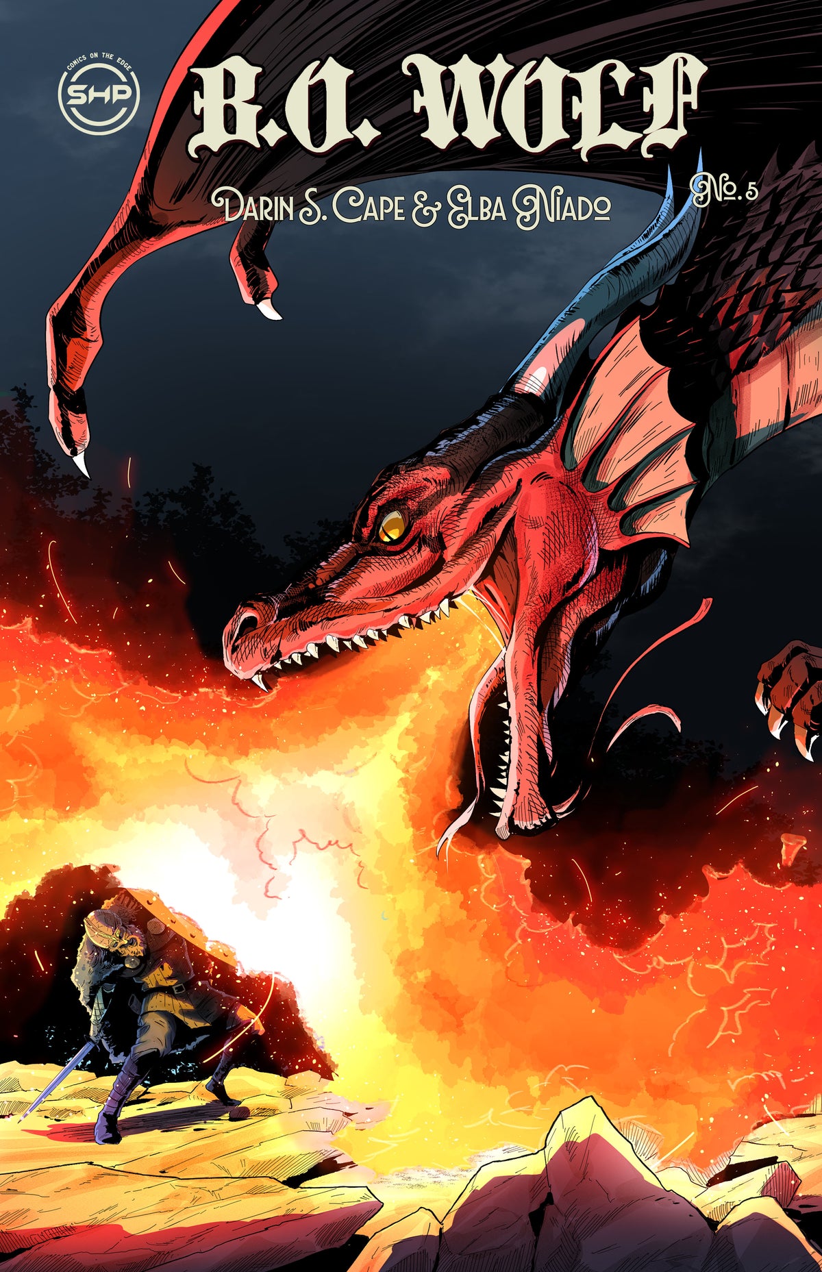 BO WOLF #5 (OF 5) comic book cover
