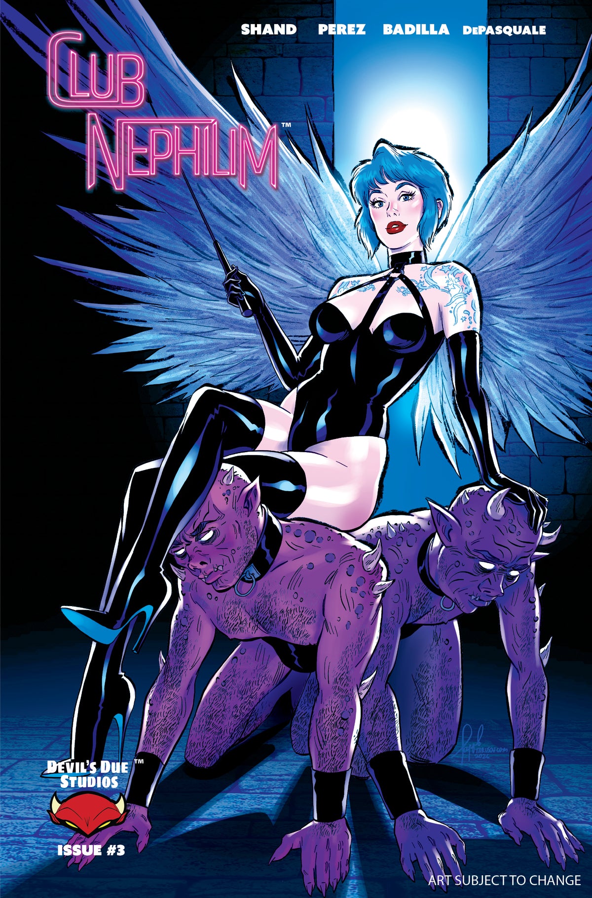 CLUB NEPHILIM #3 Cover A ANDREW TARUSOV comic book cover