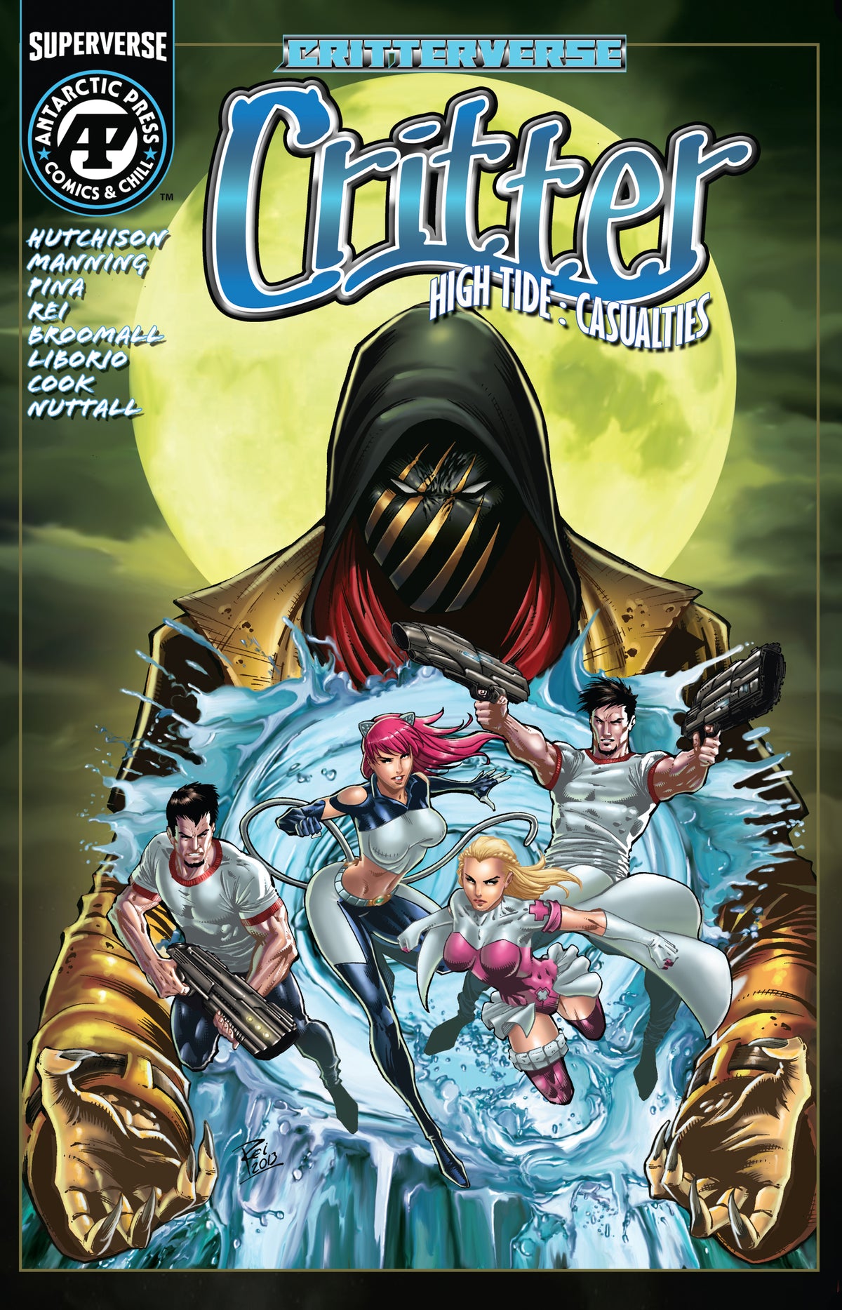 CRITTER HIGH TIDE SPECIAL #1 (ONE SHOT) Cover A RENATO REI OTAVIO LIBORIO comic book cover