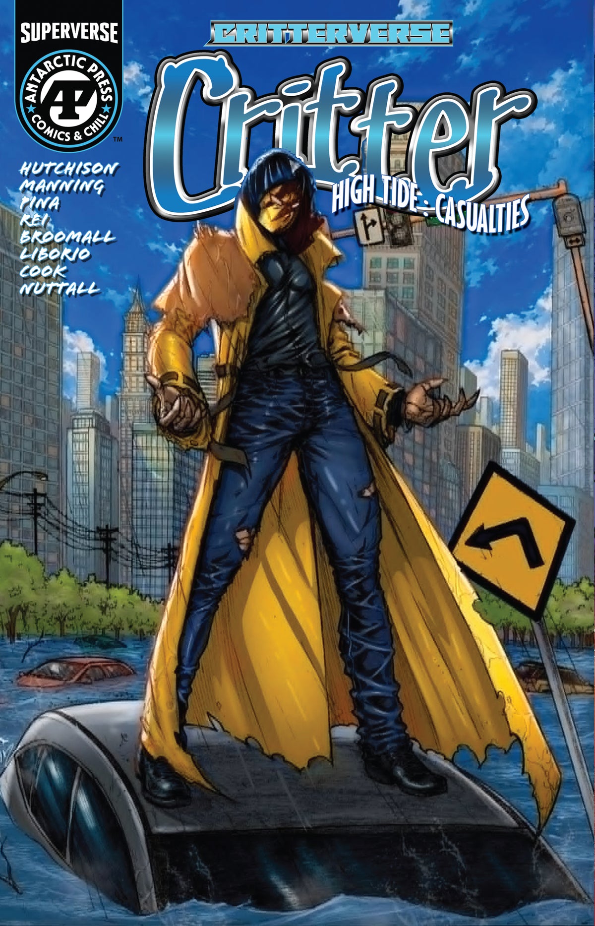 CRITTER HIGH TIDE SPECIAL #1 (ONE SHOT) Cover B IZONETO ADEMAR EDGAR TAVITAS VAR comic book cover