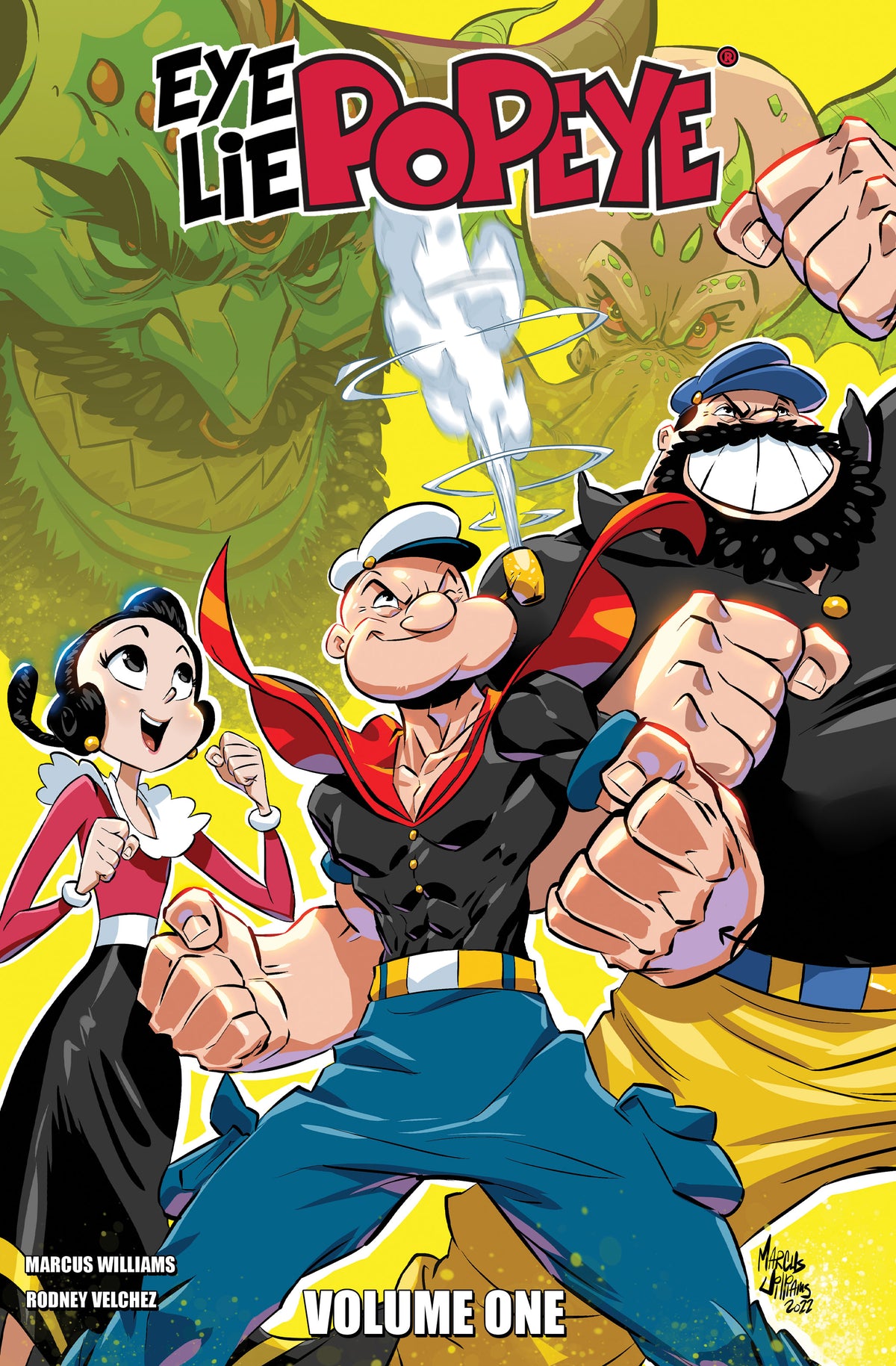 EYE LIE POPEYE TP VOL 01 graphic novel cover