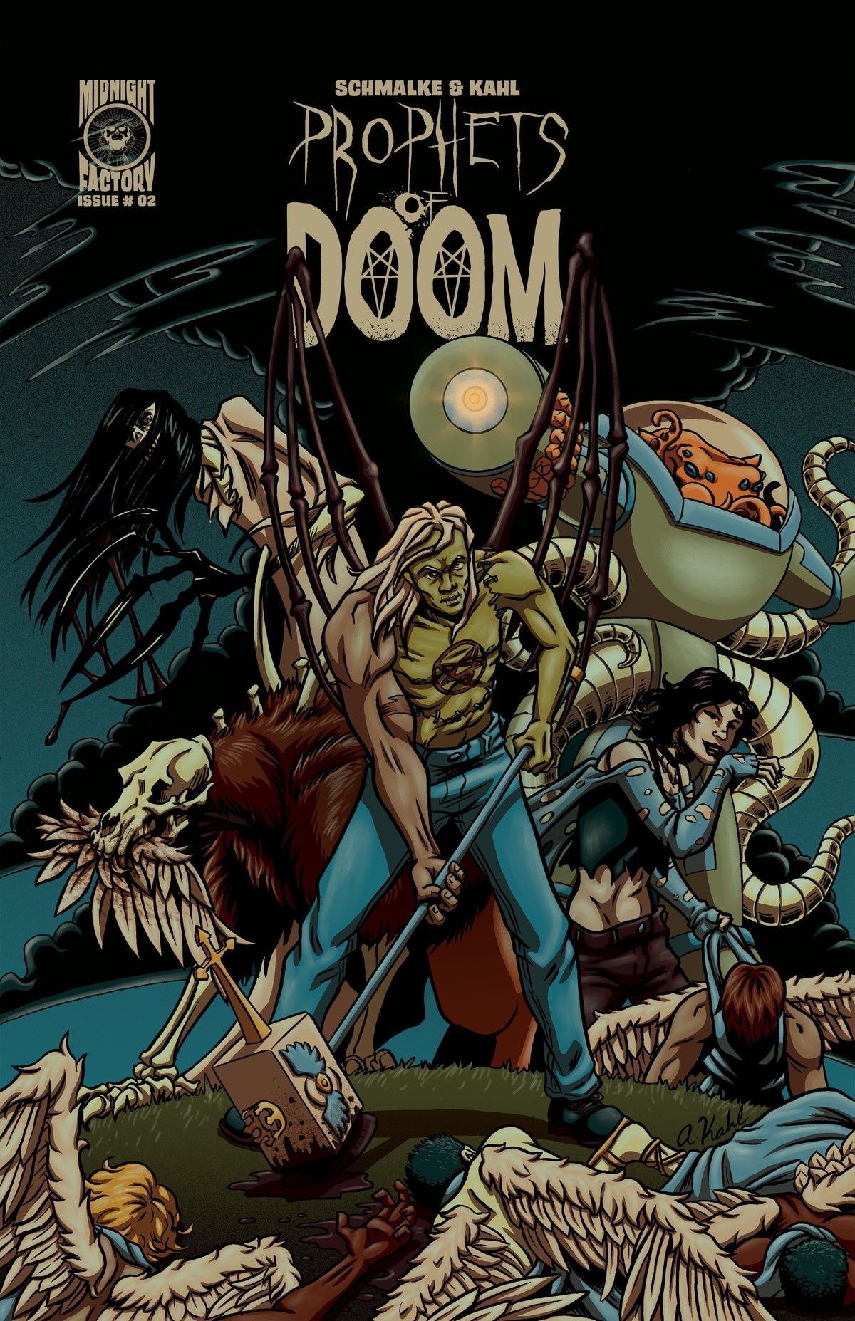 PROPHETS OF DOOM #2 (OF 4) Cover A AMANDA KAHL comic book cover