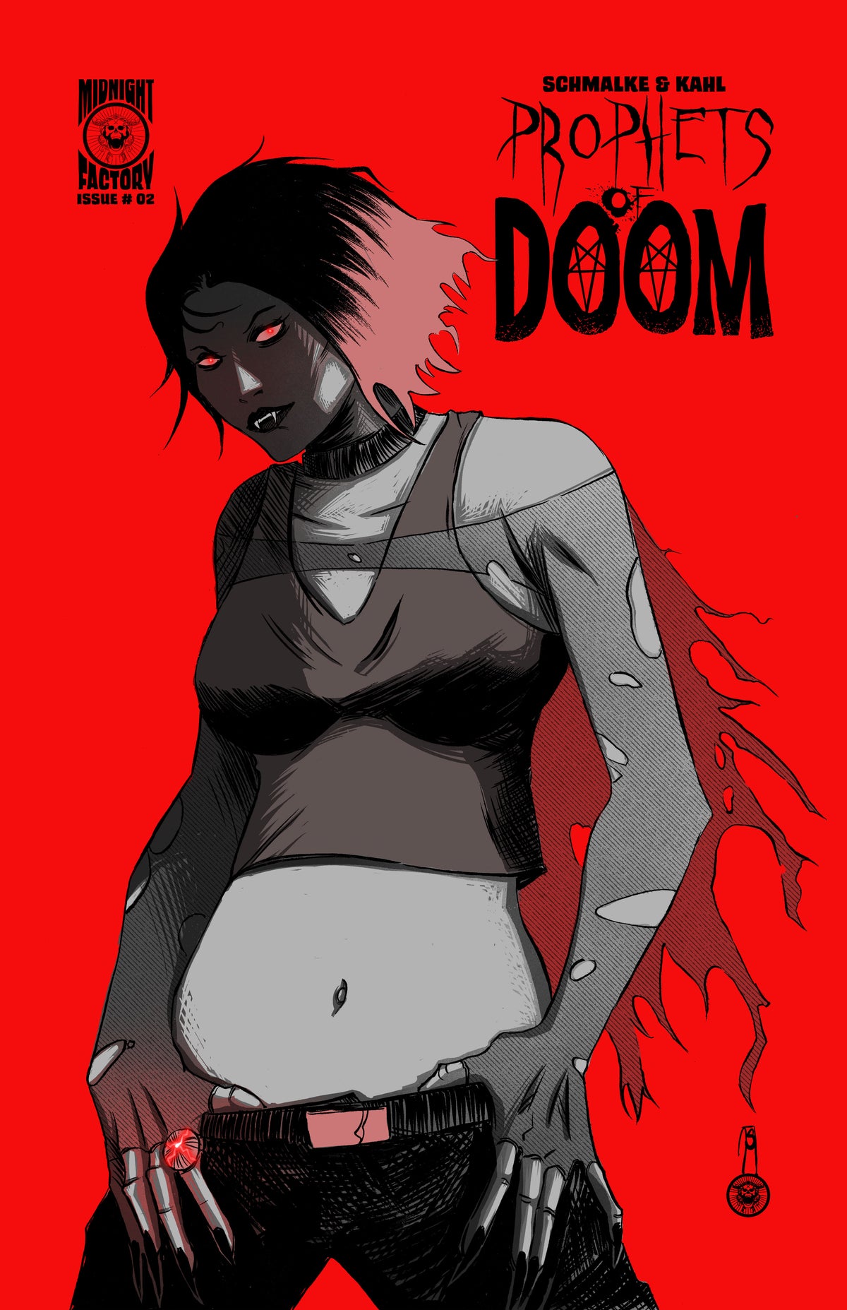PROPHETS OF DOOM #2 (OF 4) Cover B JOSEPH SCHMALKE VAR comic book cover