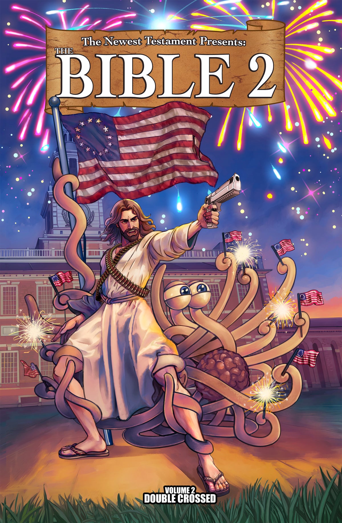 BIBLE 2 TP VOL 02 DOUBLE CROSSED graphic novel cover