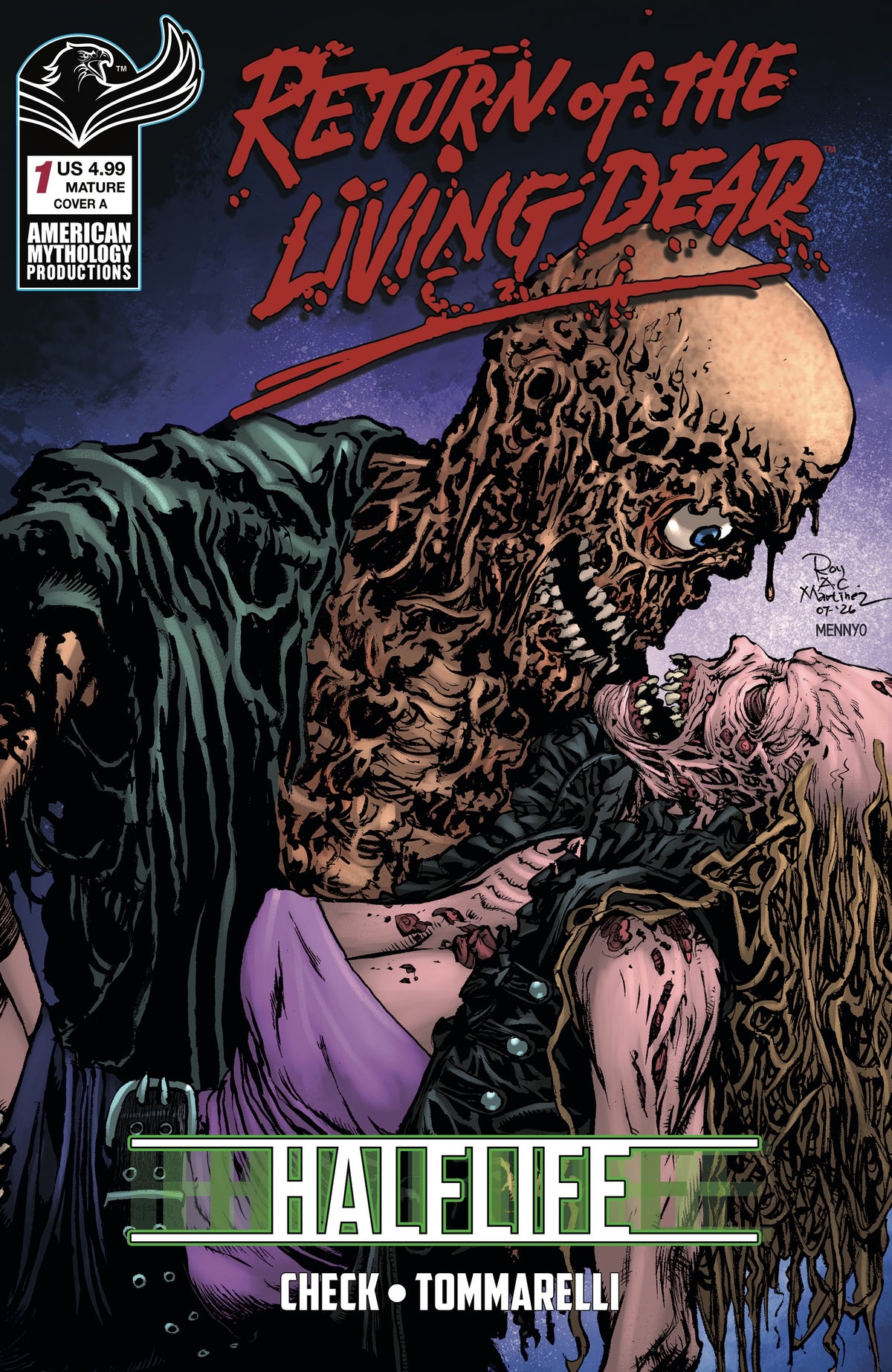 RETURN LIVING DEAD HALFLIFE #1 Cover A ROY ALLAN MARTINEZ comic book cover