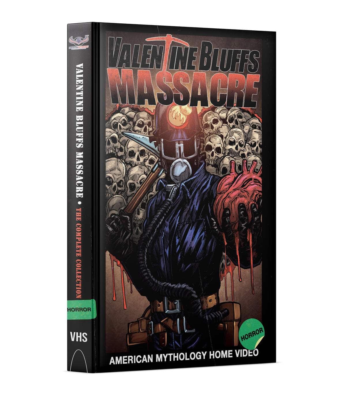 VALENTINE BLUFFS MASSACRE COMPLETE COLLECTION HC graphic novel cover