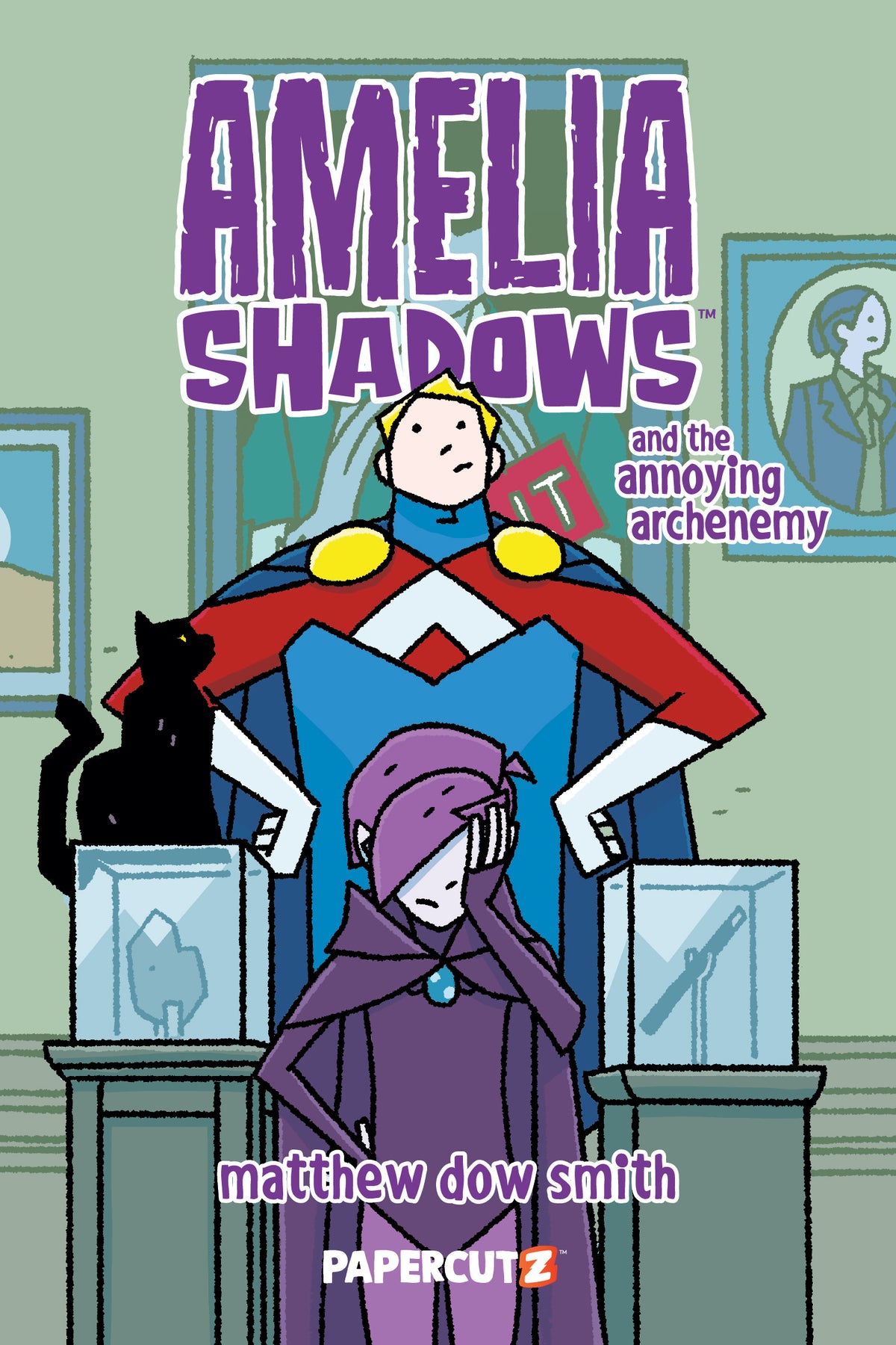 AMELIA SHADOWS HC VOL 03 AND THE ANNOYING ARCHENEMY graphic novel cover
