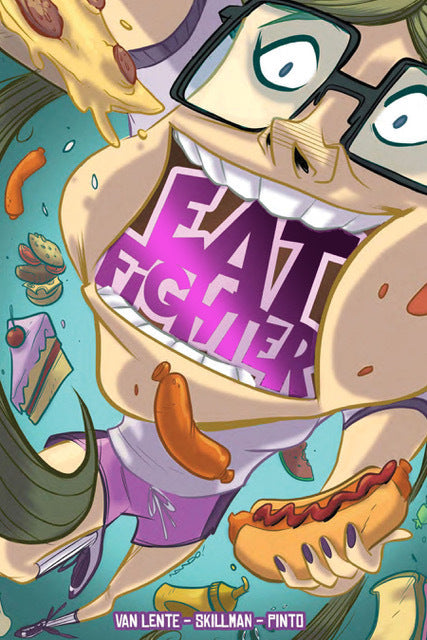 EAT FIGHTER TP graphic novel cover