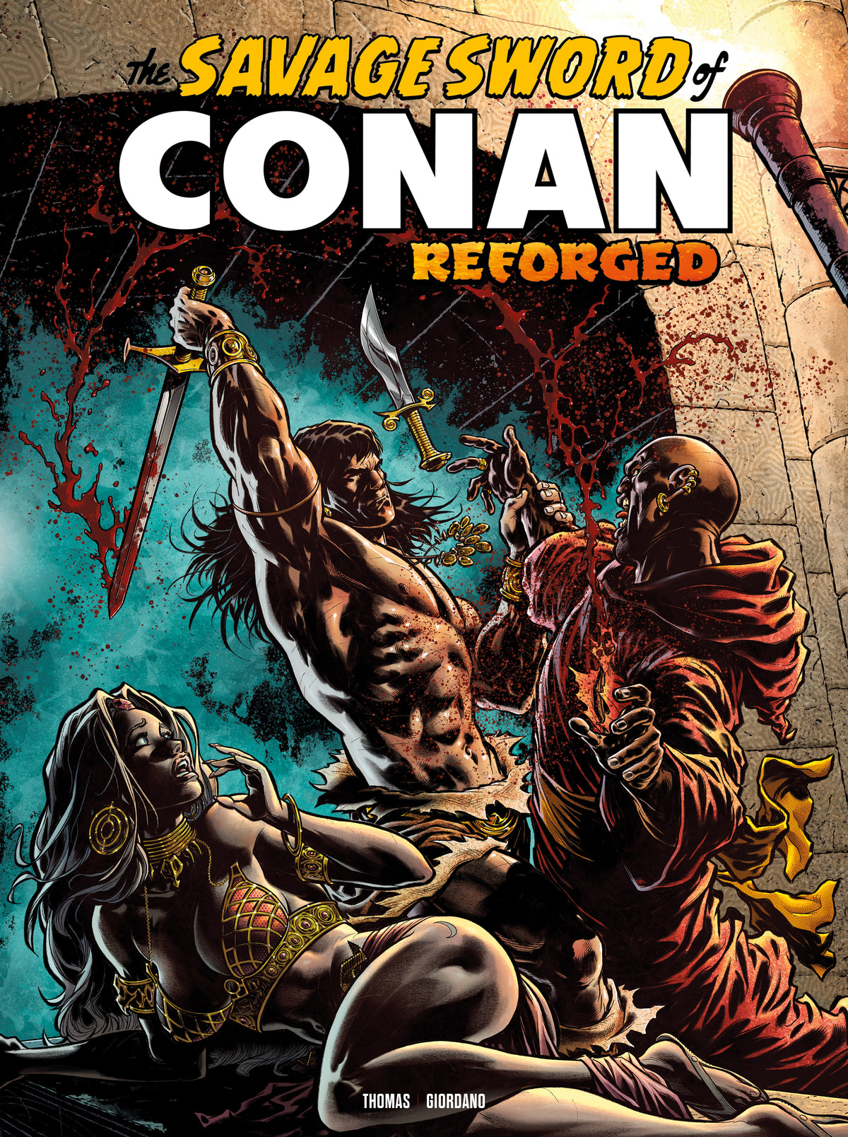 SAVAGE SWORD OF CONAN REFORGED #8 Cover A IAN CHURCHILL comic book cover