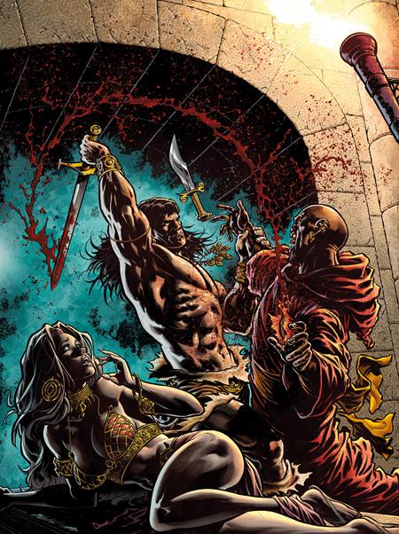 SAVAGE SWORD OF CONAN REFORGED #8 Cover C IAN CHURCHILL VIRGIN CARDSTOCK VAR comic book cover