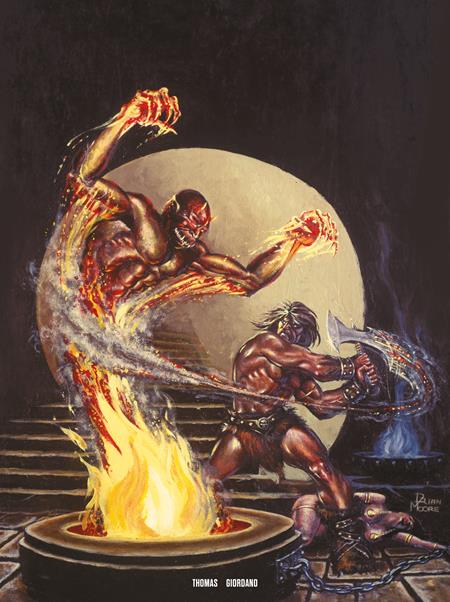 SAVAGE SWORD OF CONAN REFORGED #8 Cover D BRIAN MOORE VIRGIN CARDSTOCK VAR comic book cover