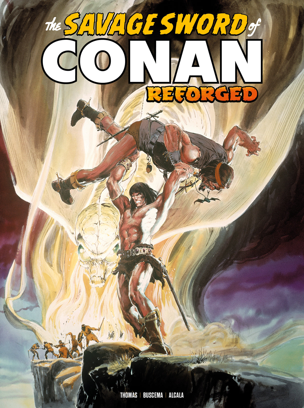 SAVAGE SWORD OF CONAN REFORGED TP VOL 02 DIRECT MARKET EDITION NEAL ADAMS CVR graphic novel cover