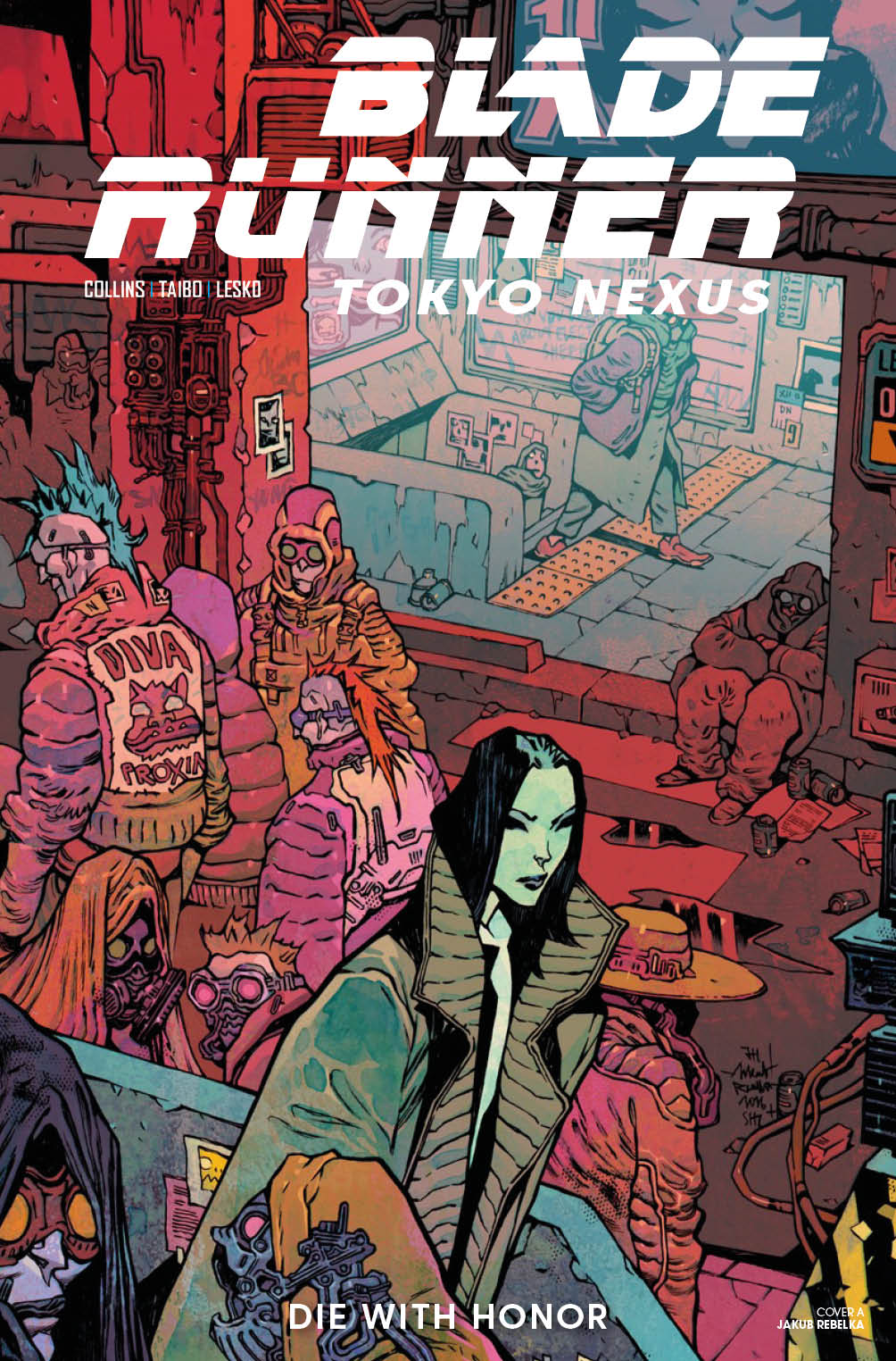 BLADE RUNNER TOKYO NEXUS DIE WITH HONOR #2 (OF 4) Cover A JAKUB REBELKA comic book cover