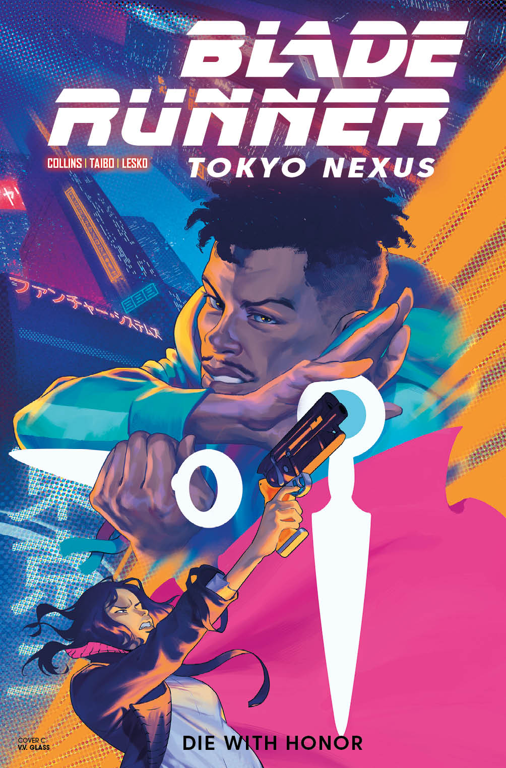 BLADE RUNNER TOKYO NEXUS DIE WITH HONOR #2 (OF 4) Cover C VV GLASS VAR comic book cover