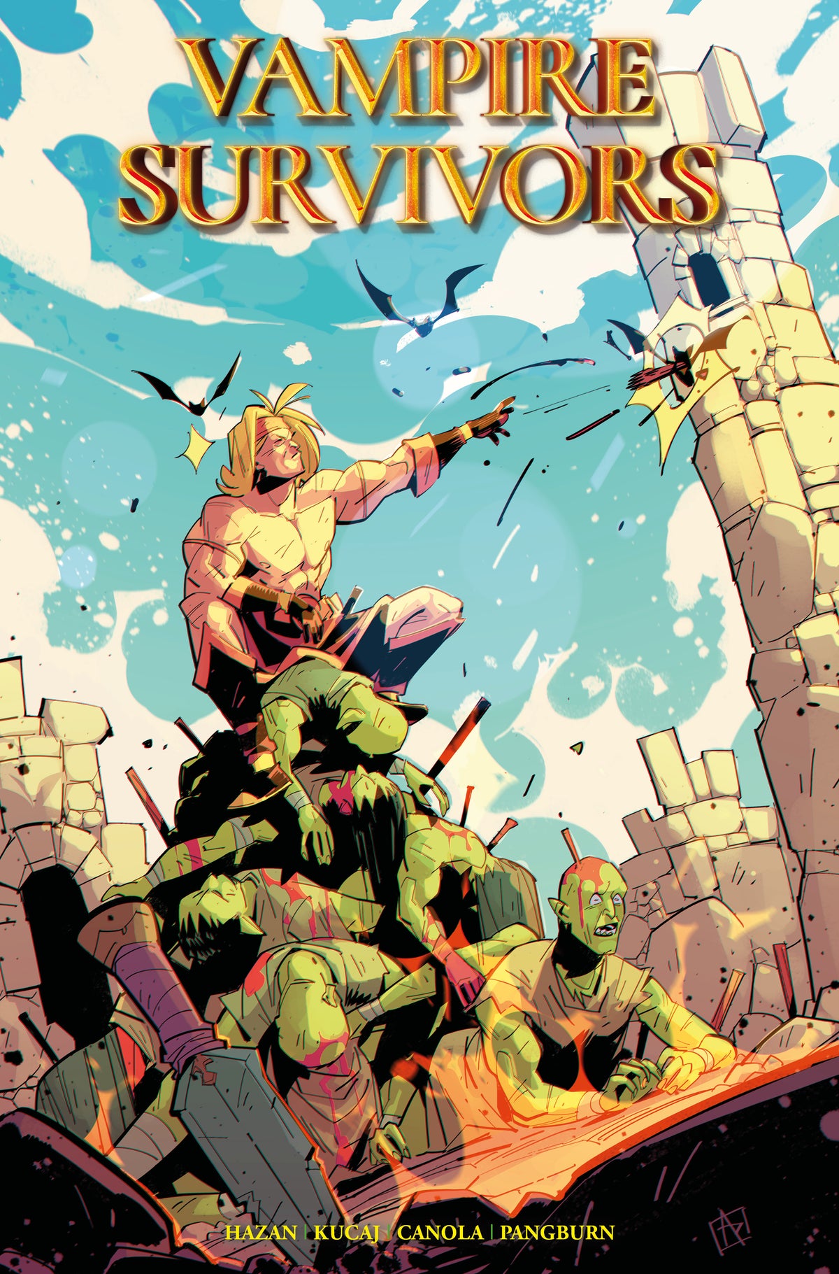 VAMPIRE SURVIVORS #4 (OF 4) Cover A ALESSIO PETILLO comic book cover