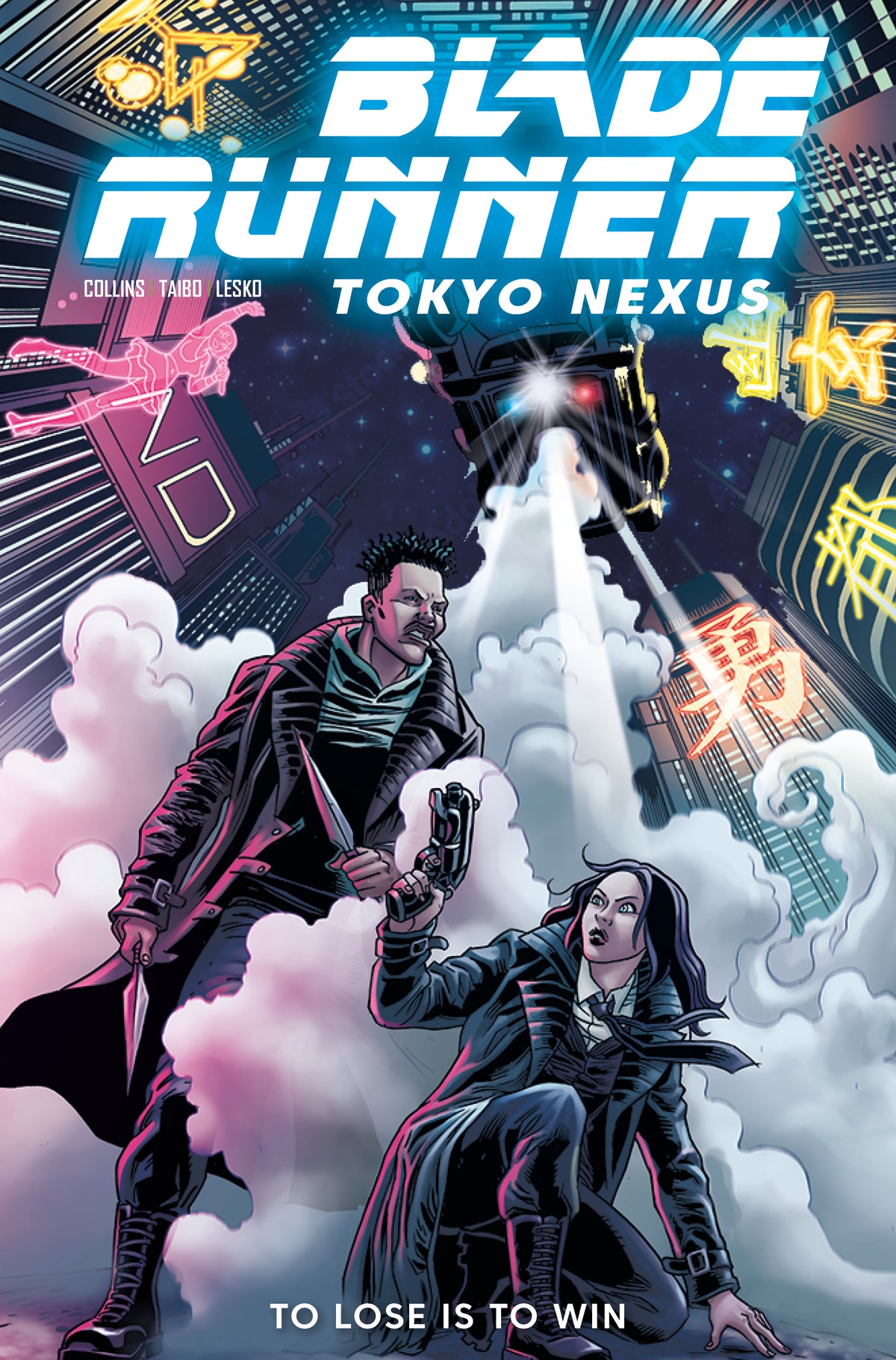 BLADE RUNNER TOKYO NEXUS TO LOSE IS TO WIN TP VOL 02 REGULAR EDITION JOSE BEROY graphic novel cover