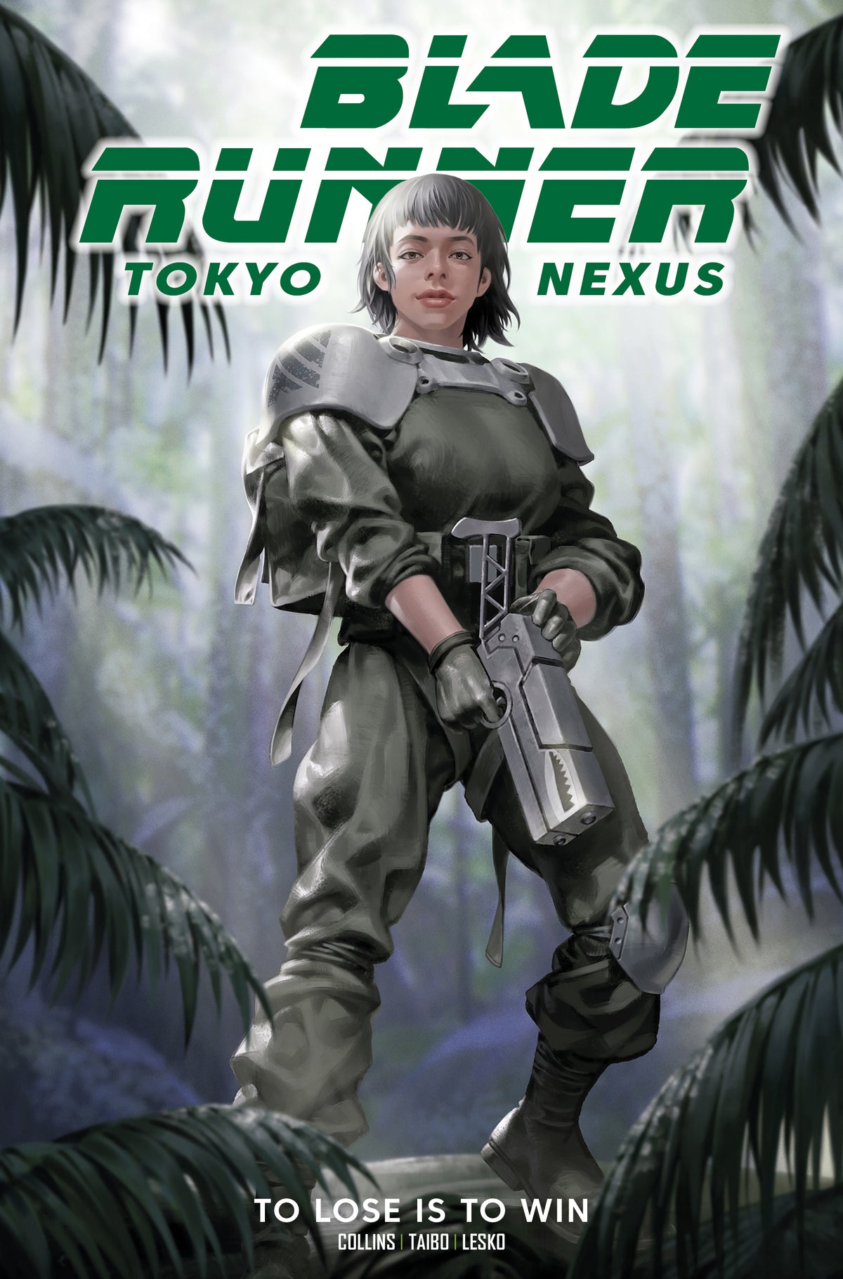 BLADE RUNNER TOKYO NEXUS TO LOSE IS TO WIN TP VOL 02 DIRECT MARKET EDITION JUNGGEUN YOON CVR graphic novel cover