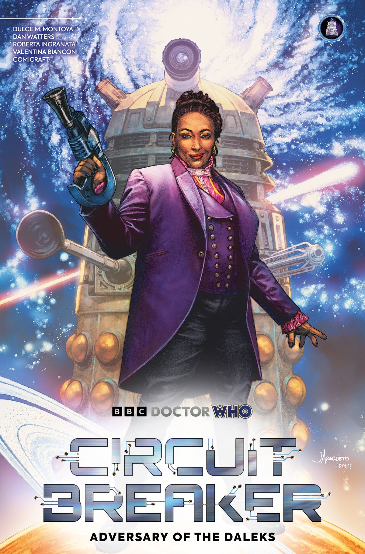 DOCTOR WHO CIRCUIT BREAKER TP REGULAR EDITION JAY ANACLETO graphic novel cover