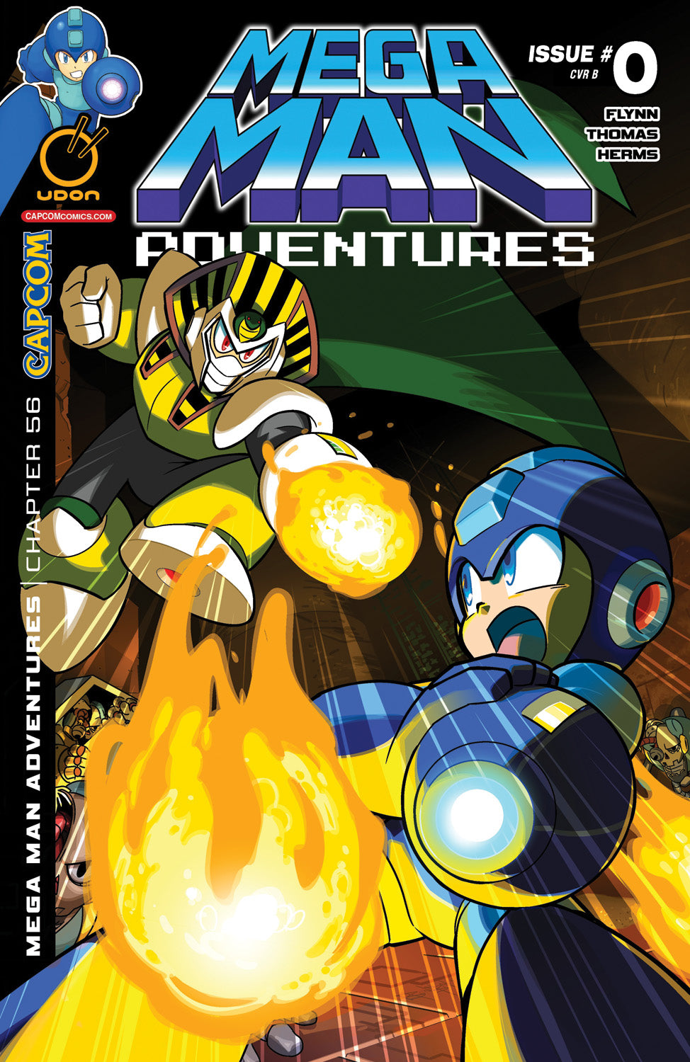 MEGA MAN ADVENTURES #0 (ONE SHOT) Cover B BEN BATES VAR comic book cover