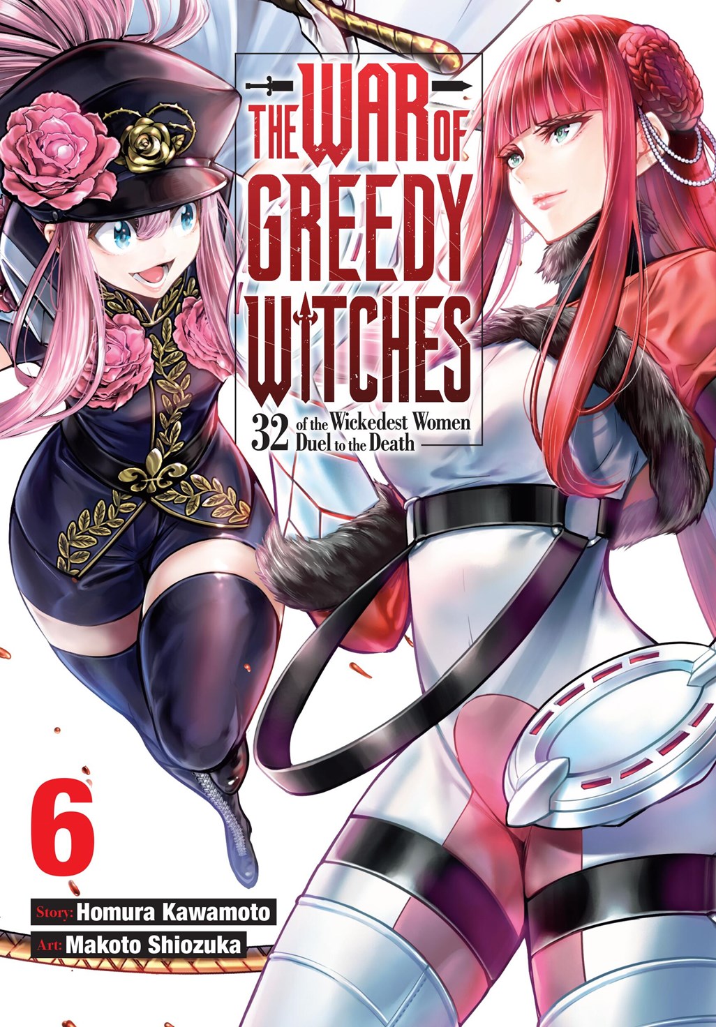 WAR OF GREEDY WITCHES TP VOL 06 manga cover