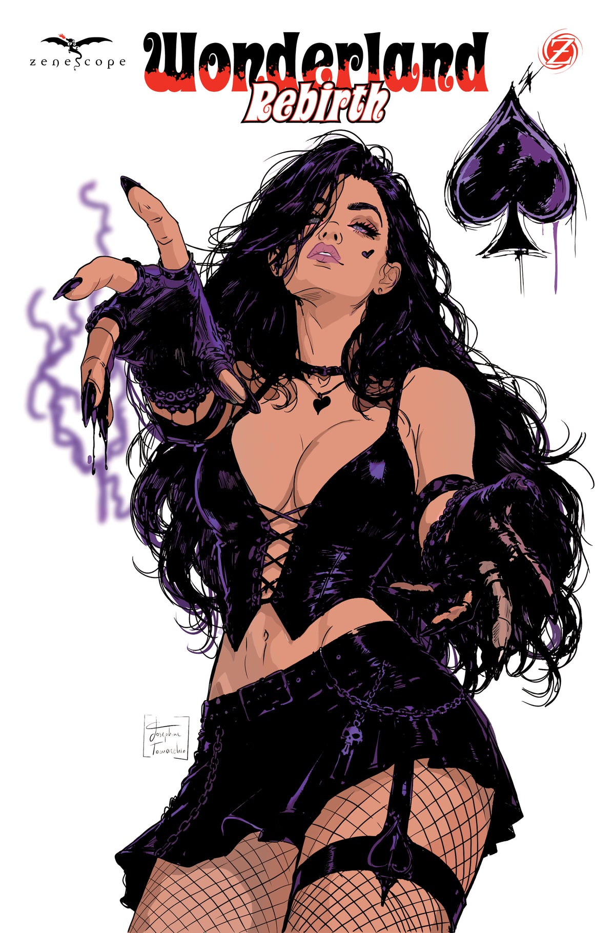 WONDERLAND REBIRTH (ONE SHOT) Cover B JOSEPHINE TOMARCHIO VAR comic book cover