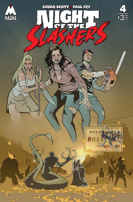 NIGHT OF THE SLASHERS #4 CVR A PAUL FRY