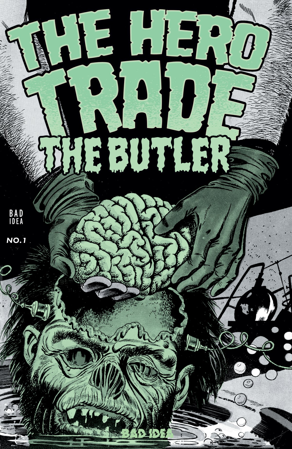 HERO TRADE THE BUTLER #1 (ONE SHOT) CVR F BERNARD BAILY GLOW-IN-THE-DARK OLD MASTERS VAR