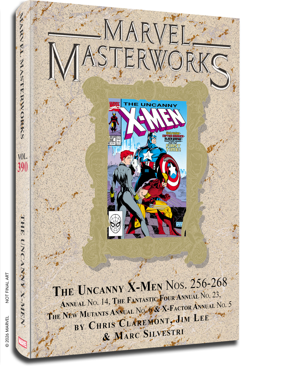 MARVEL MASTERWORKS UNCANNY X-MEN HC VOL 18 JIM LEE DIRECT MARKET EDITION CVR
