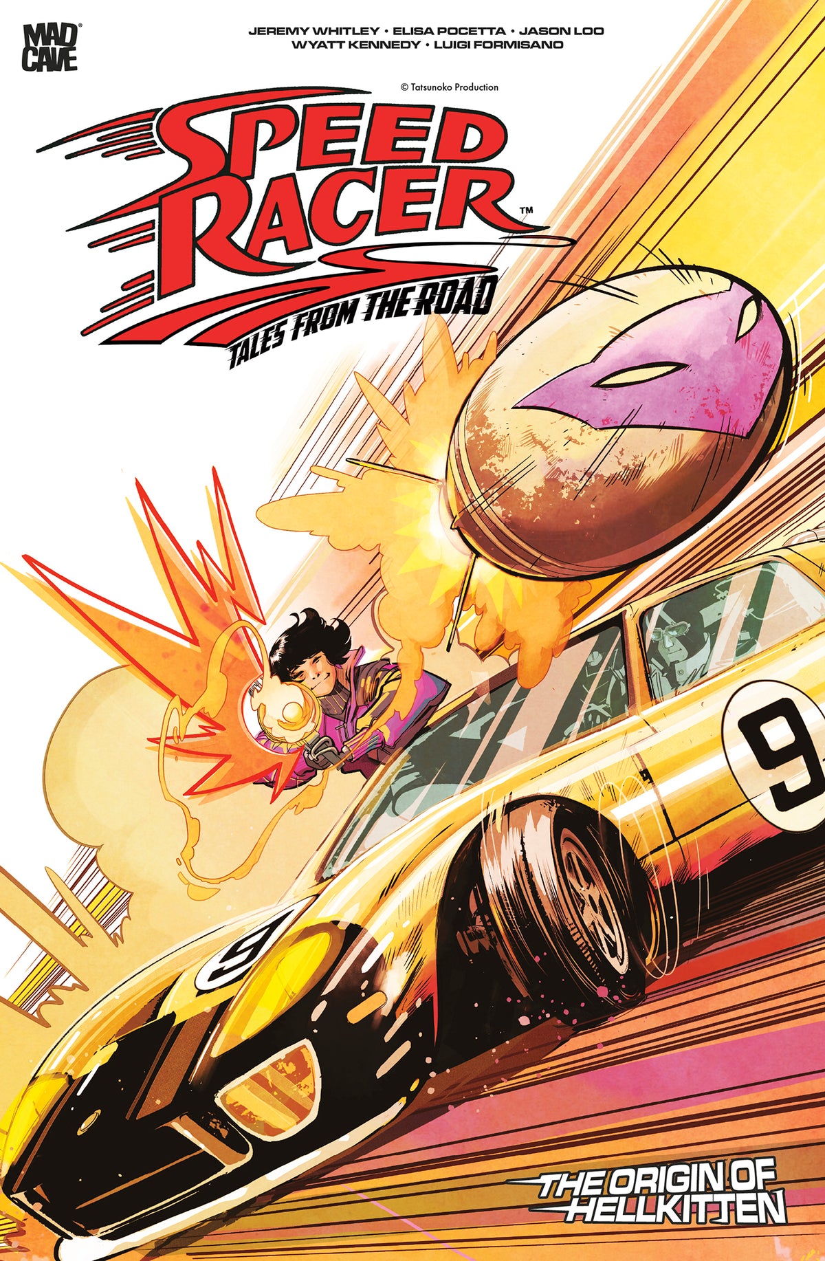 SPEED RACER TALES FROM THE ROAD THE ORIGIN OF HELLKITTEN (ONE SHOT) CVR A SEBASTIAN PIRIZ