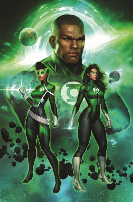 GREEN LANTERN CORPS #1 CVR B DAVE WILKINS CARD STOCK VAR