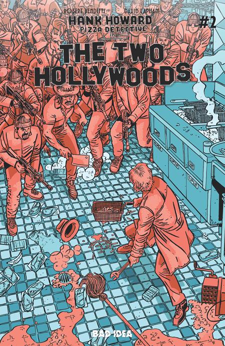 HANK HOWARD PIZZA DETECTIVE THE TWO HOLLYWOODS #2 (OF 2) CVR B DAVID LAPHAM VAR