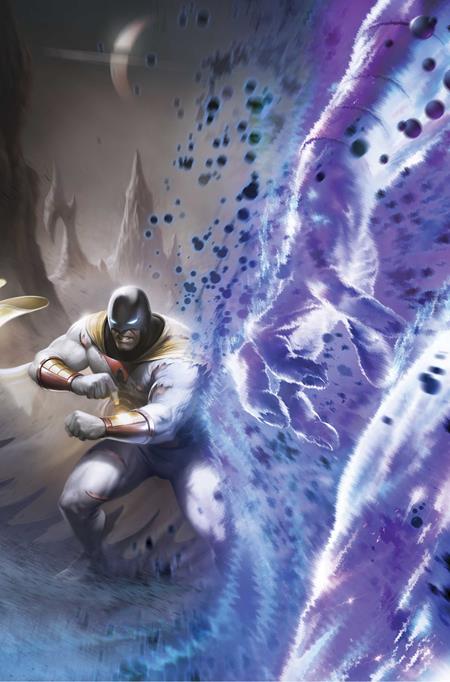 SPACE GHOST #8 CVR E FRANCESCO MATTINA METAL VIRGIN VAR