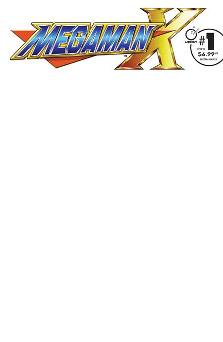 MEGA MAN X #1 (OF 5) CVR D BLANK SKETCH VAR