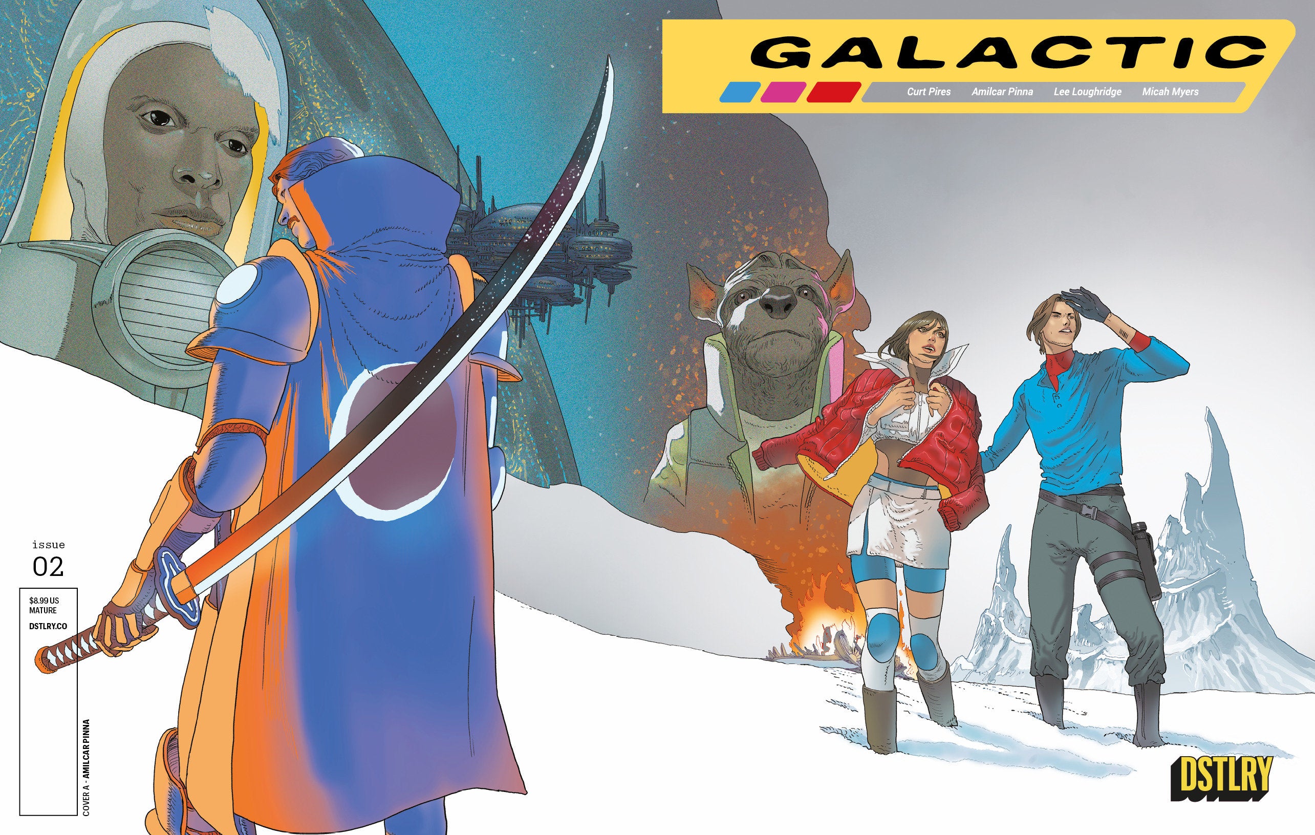 GALACTIC #2 CVR A AMILCAR PINNA