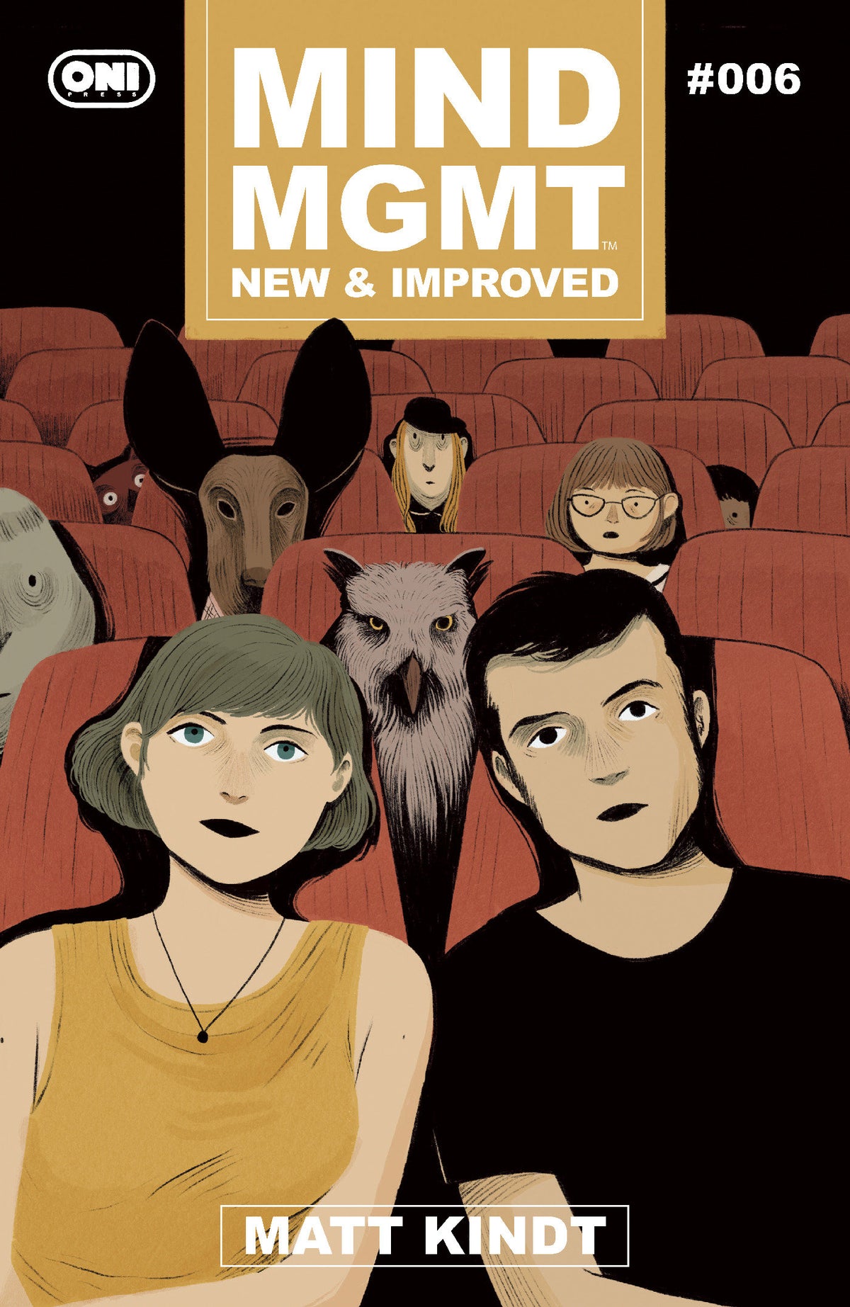 MIND MGMT NEW & IMPROVED #6 COVER B LAURA PEREZ VAR