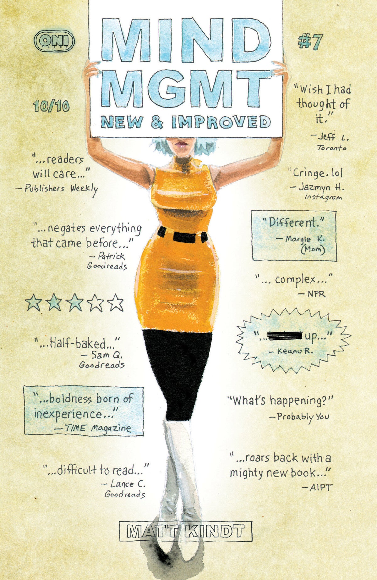 MIND MGMT NEW & IMPROVED #7 COVER A MATT KINDT
