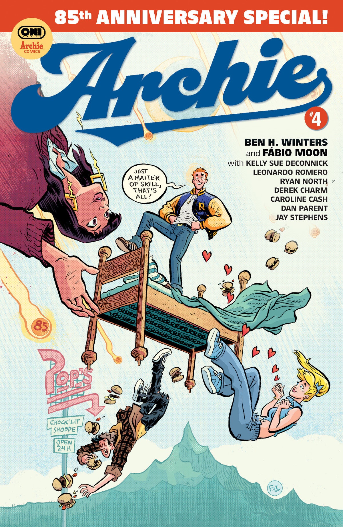ARCHIE #4 (85TH ANNIVERSARY ISSUE) COVER B FÁBIO MOON VAR