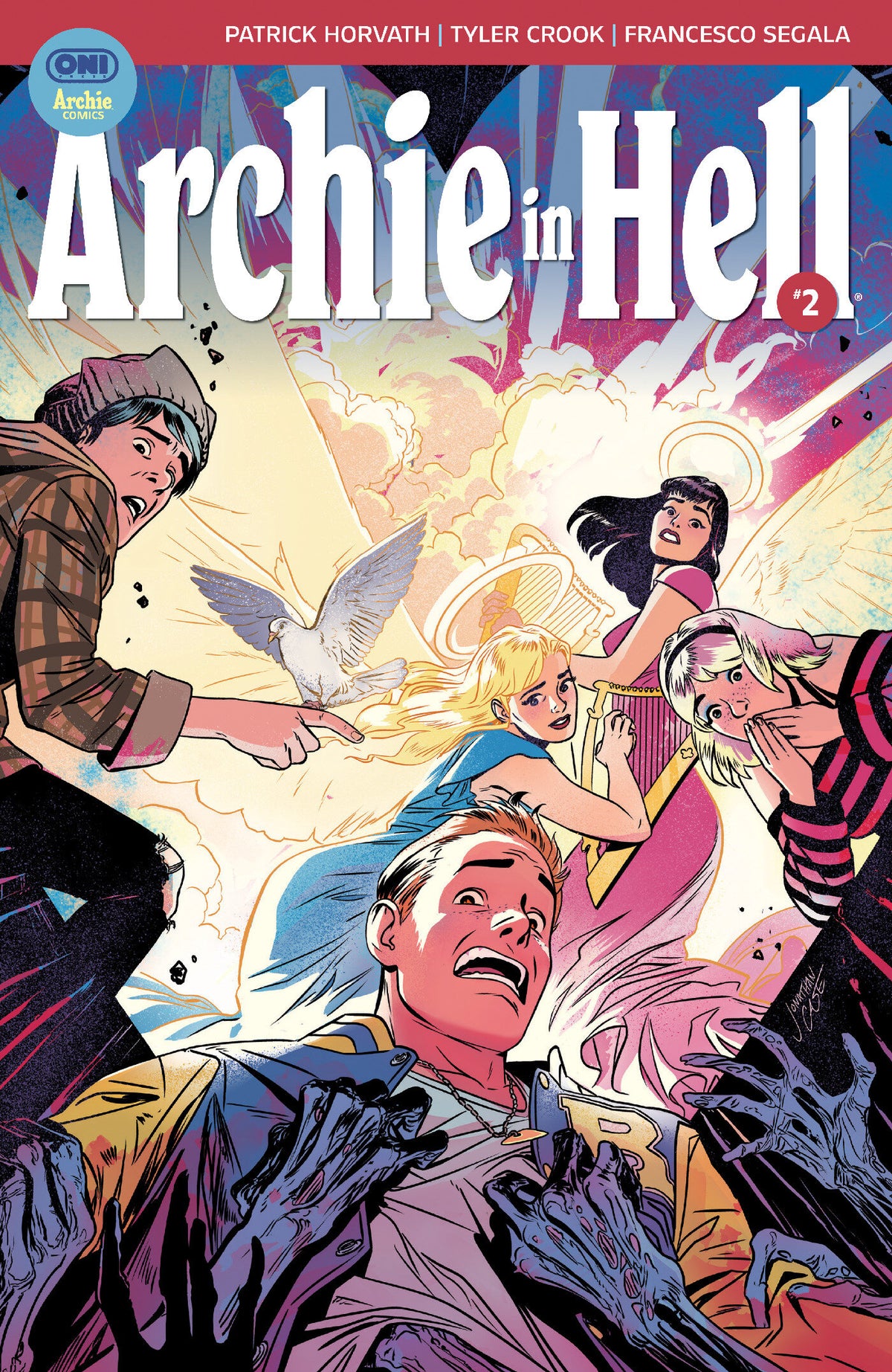 ARCHIE IN HELL #2 COVER C JONATHAN CASE VAR comic book cover