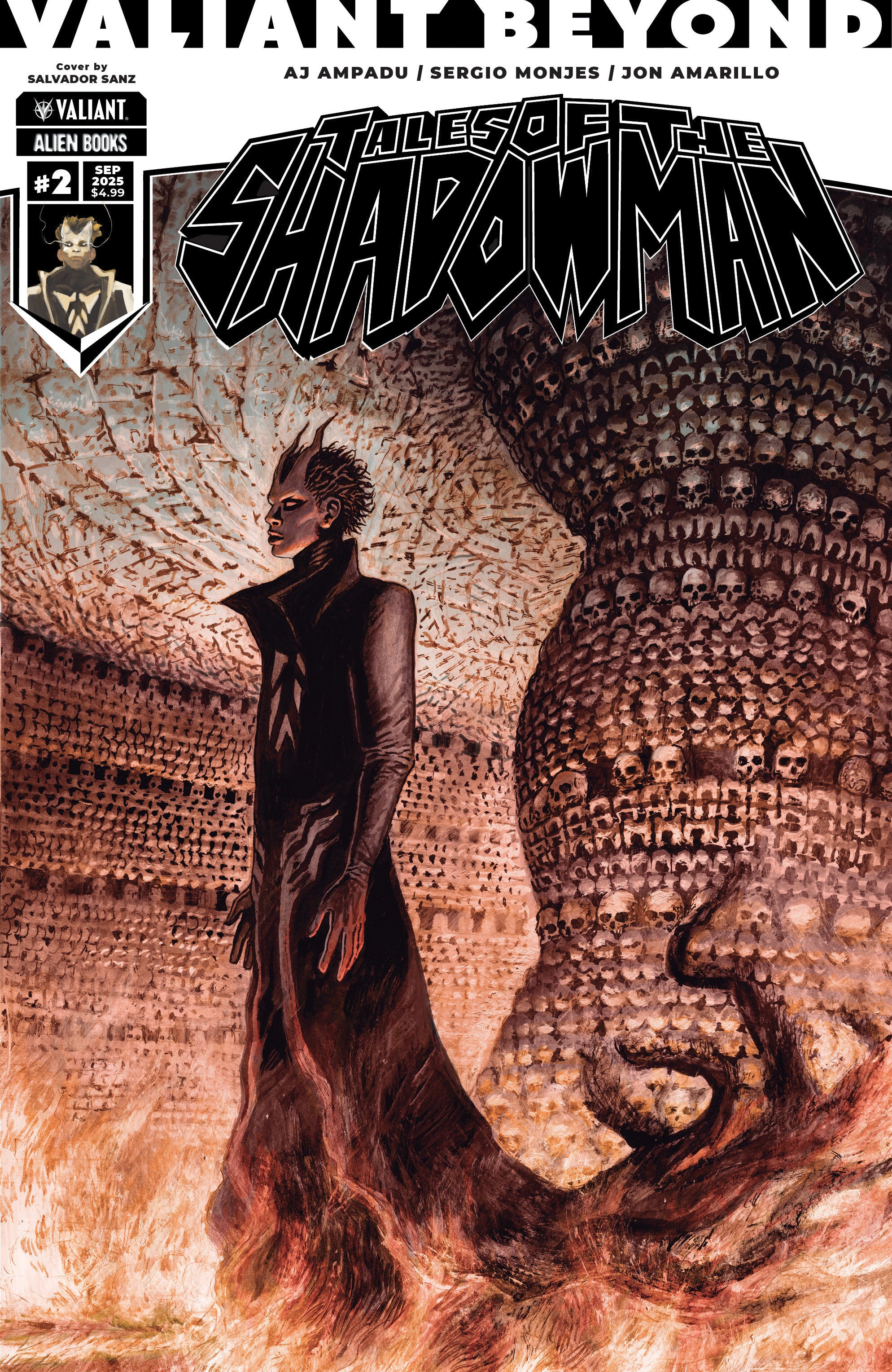 VALIANT BEYOND: TALES OF THE SHADOWMAN #2 VARIANT B (SANZ)