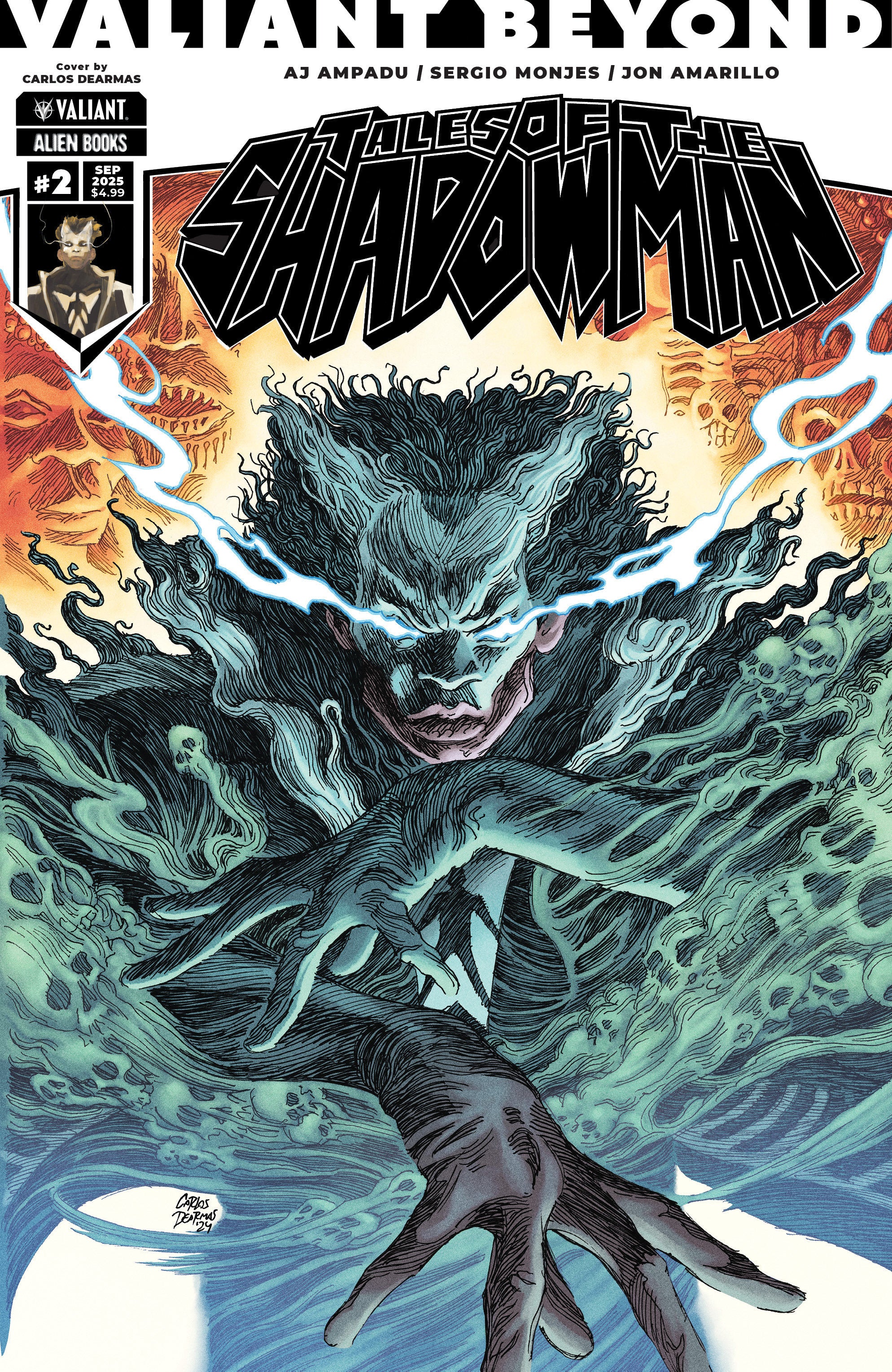 VALIANT BEYOND: TALES OF THE SHADOWMAN #2 VARIANT C (DEARMAS)