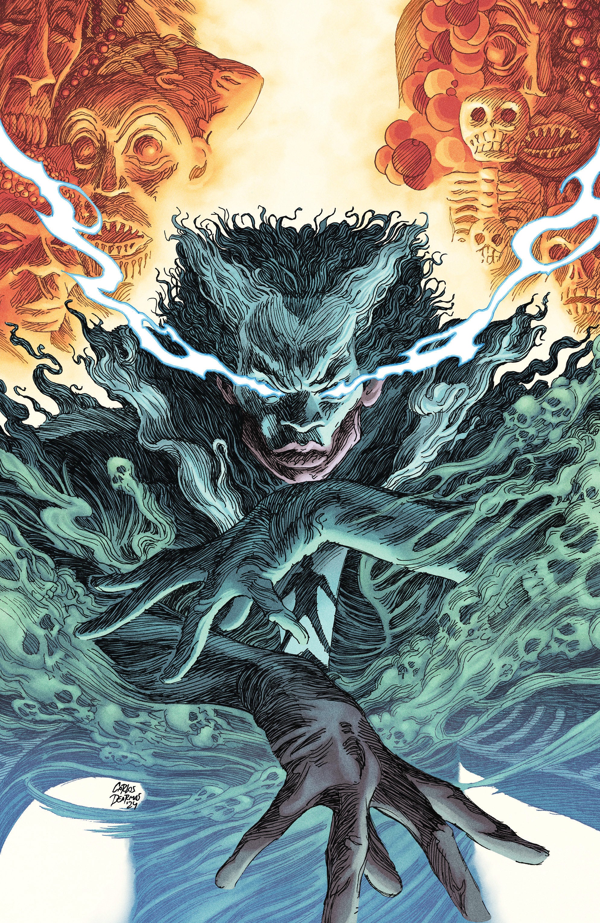 VALIANT BEYOND: TALES OF THE SHADOWMAN #2 VARIANT F (DEARMAS FULL ART)
