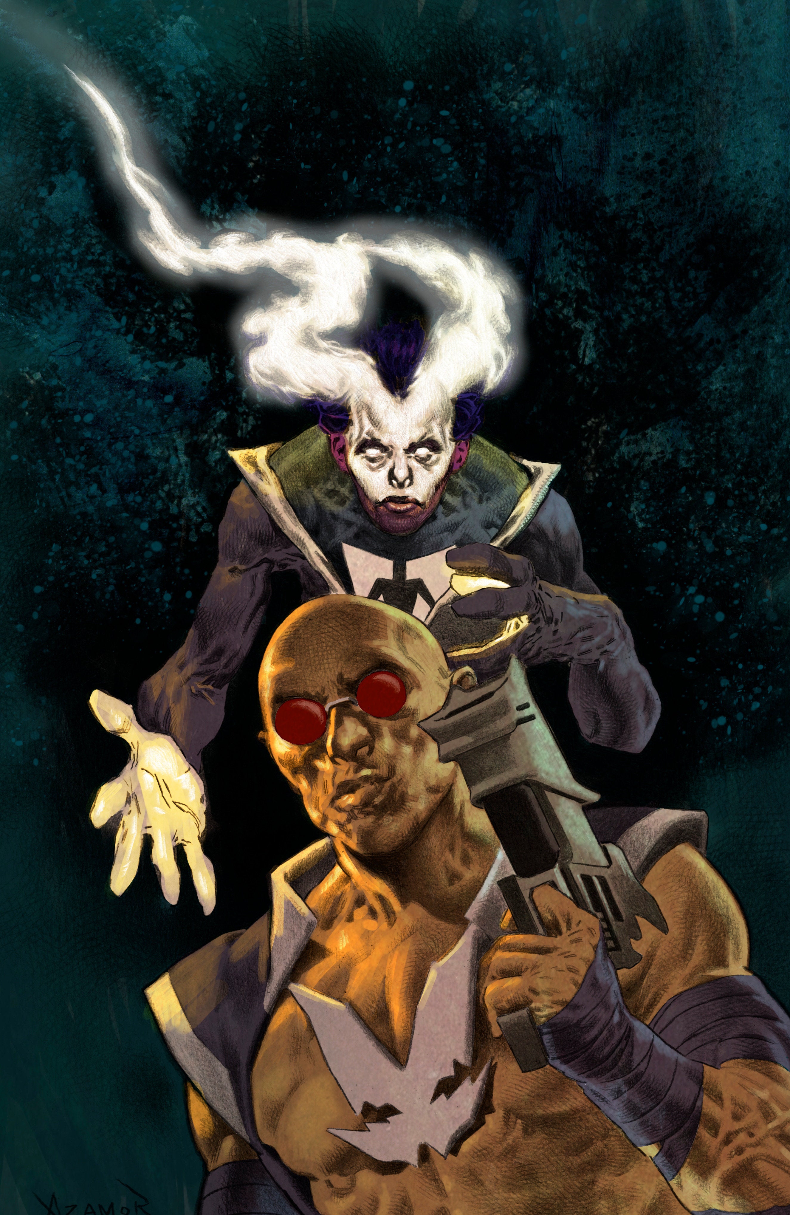 VALIANT BEYOND: TALES OF THE SHADOWMAN #8--LEGACY OF LEROI #2 VARIANT D (AZAMOR FULL ART)