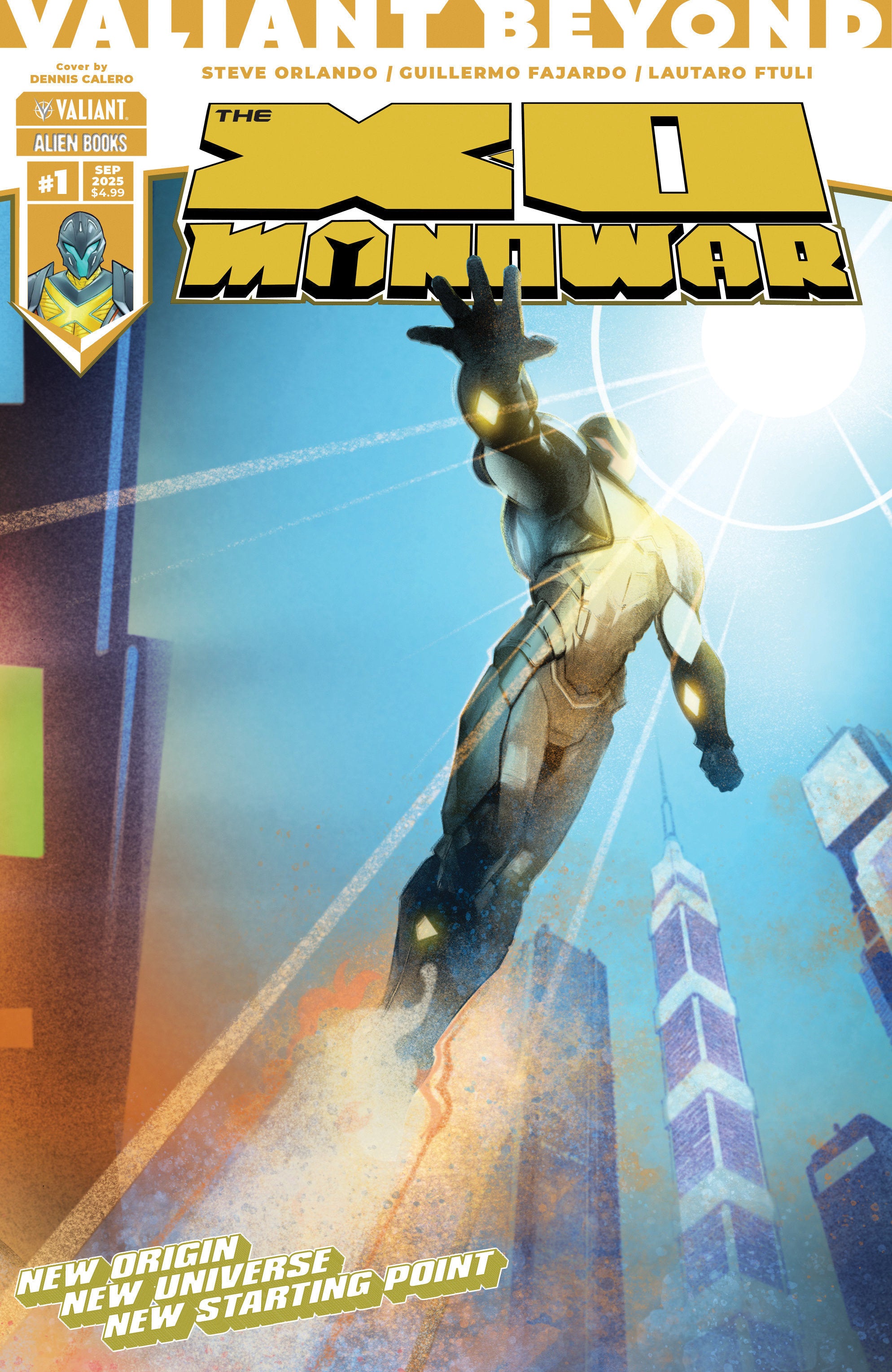 VALIANT BEYOND: THE X-O MANOWAR #1 VARIANT C (CALERO CONNECTING VARIANT)