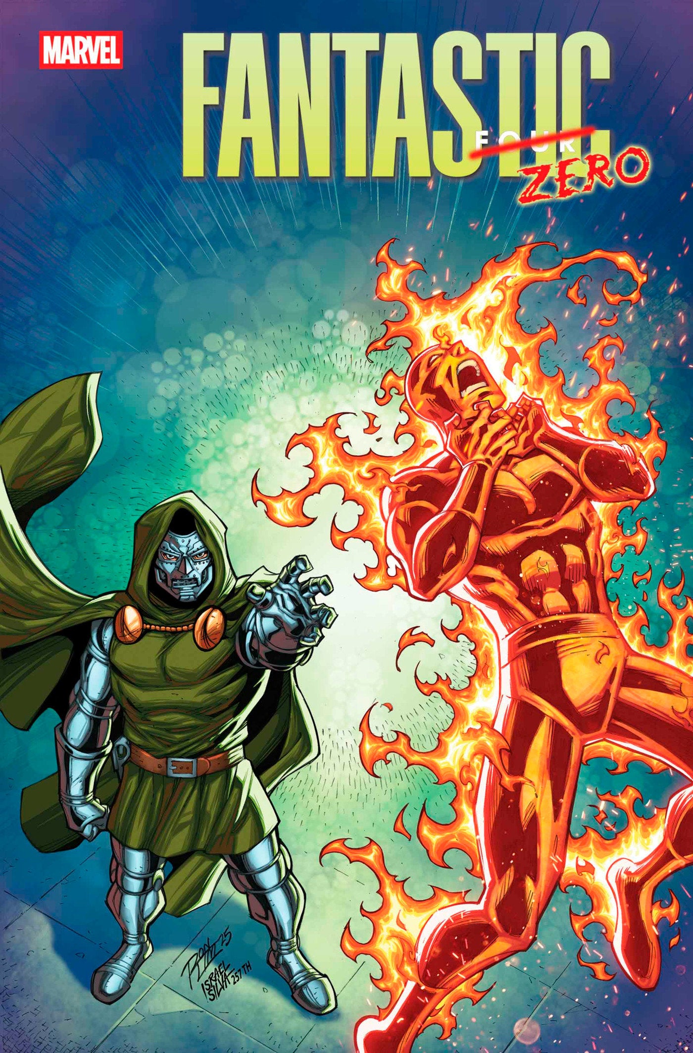 FANTASTIC FOUR #33 RON LIM BRING ON THE BAD GUYS VARIANT [DOOM]